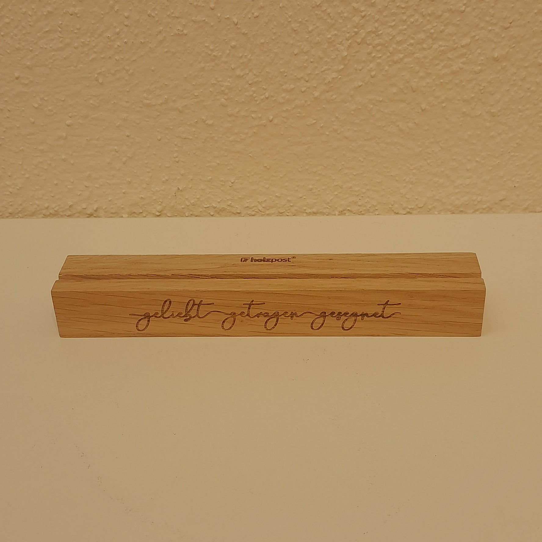 Kartenleiste "geliebt, getragen, gesegnet"