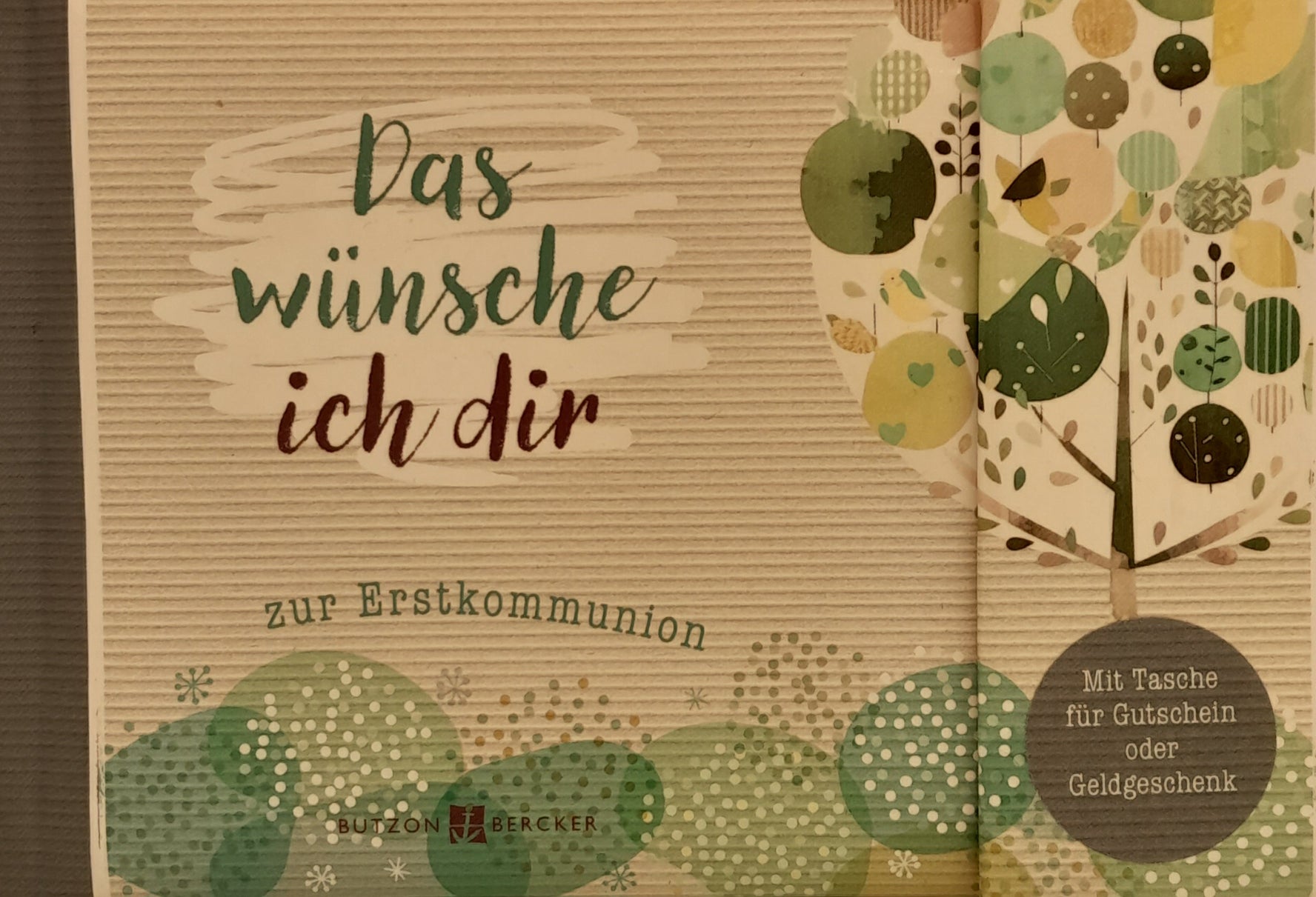 Das wünsche ich dir zur Erstkommunion (Geldgeschenkbuch)