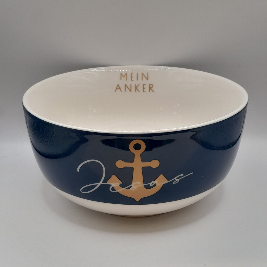 Müslischale "Jesus mein Anker"