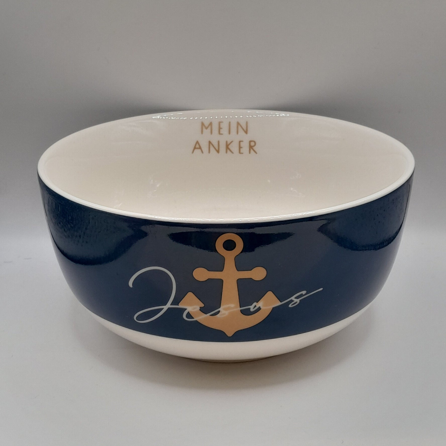 Müslischale "Jesus mein Anker"