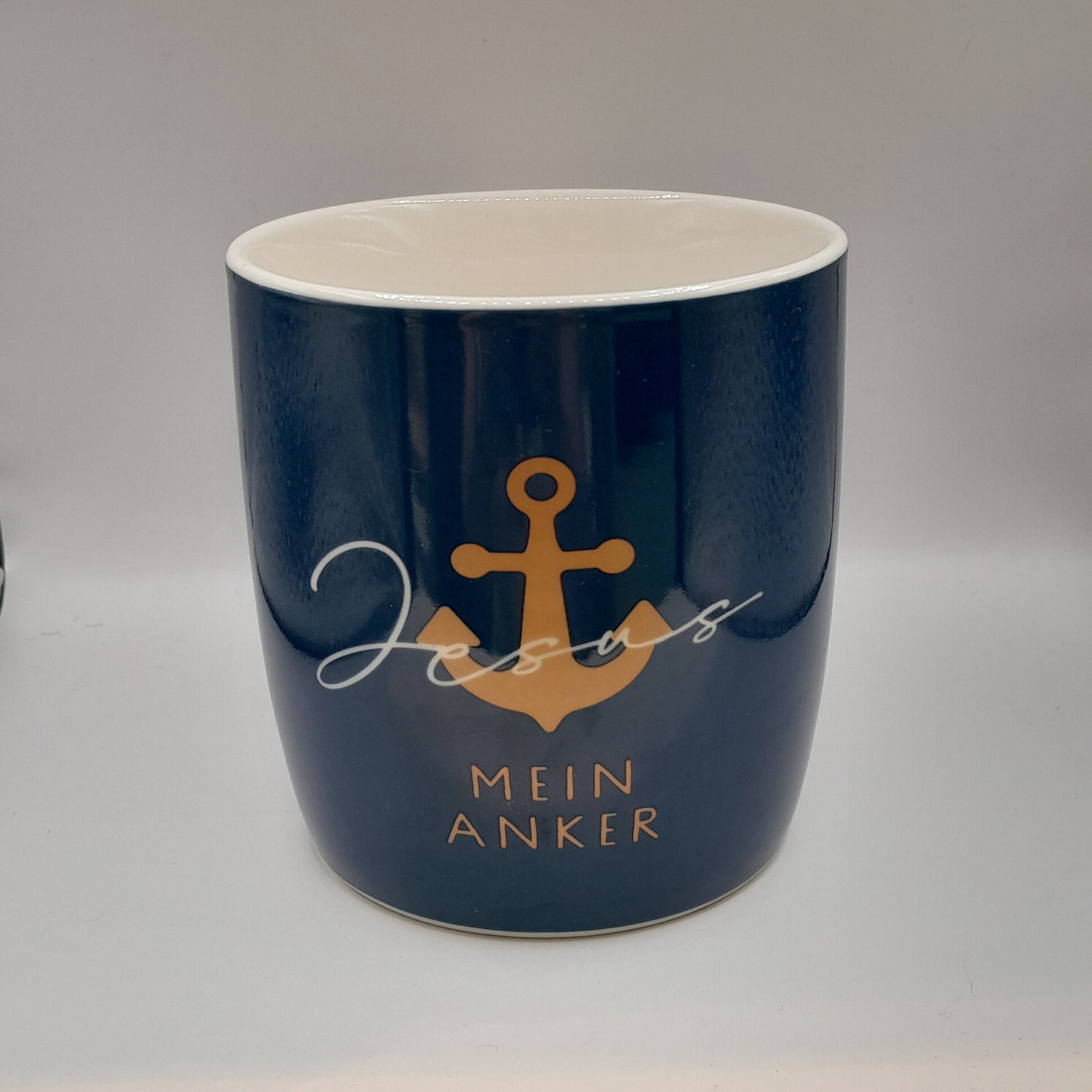 Porzellantasse "Jesus mein Anker"