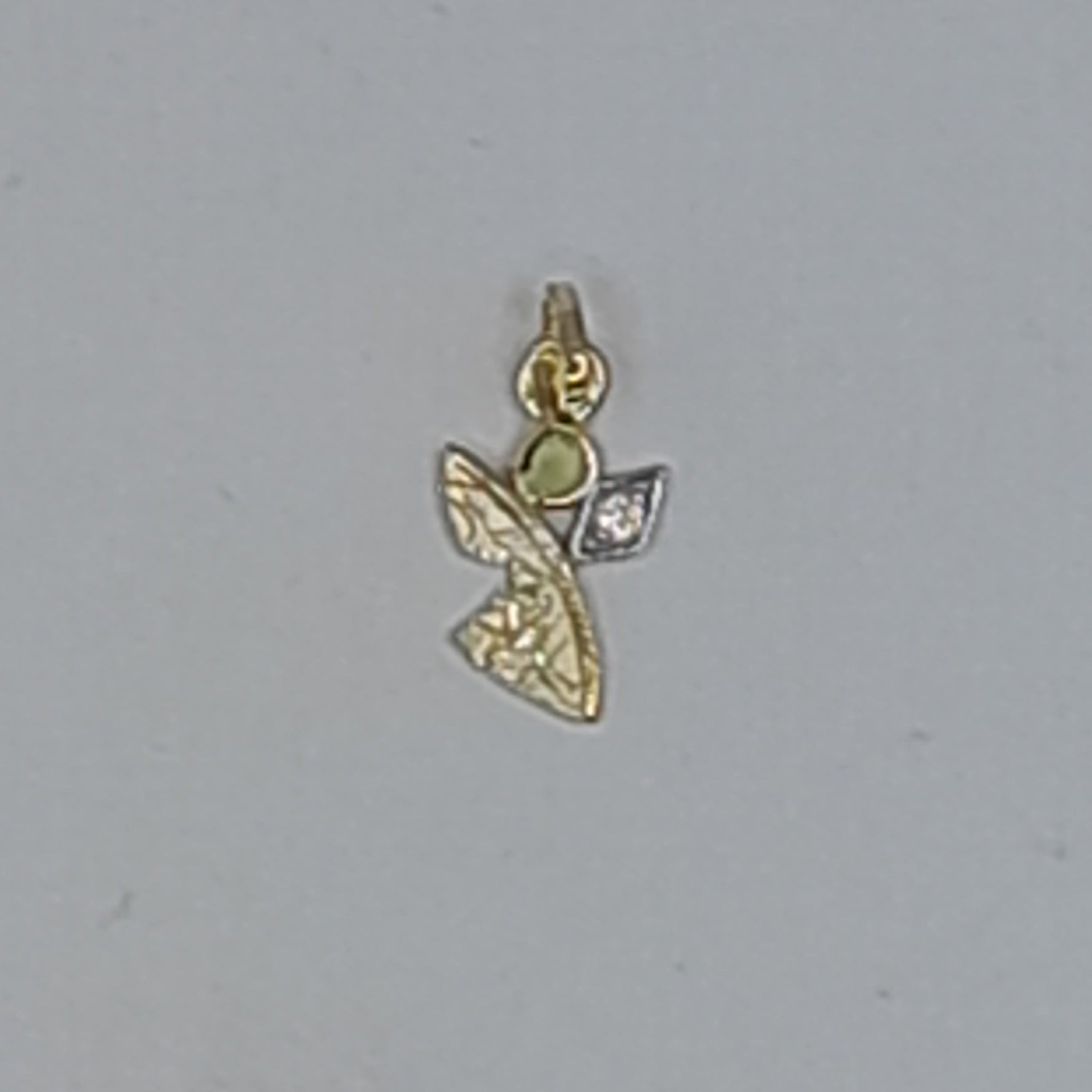 Kettenanhänger Engel Gold 585 und Zirkonia