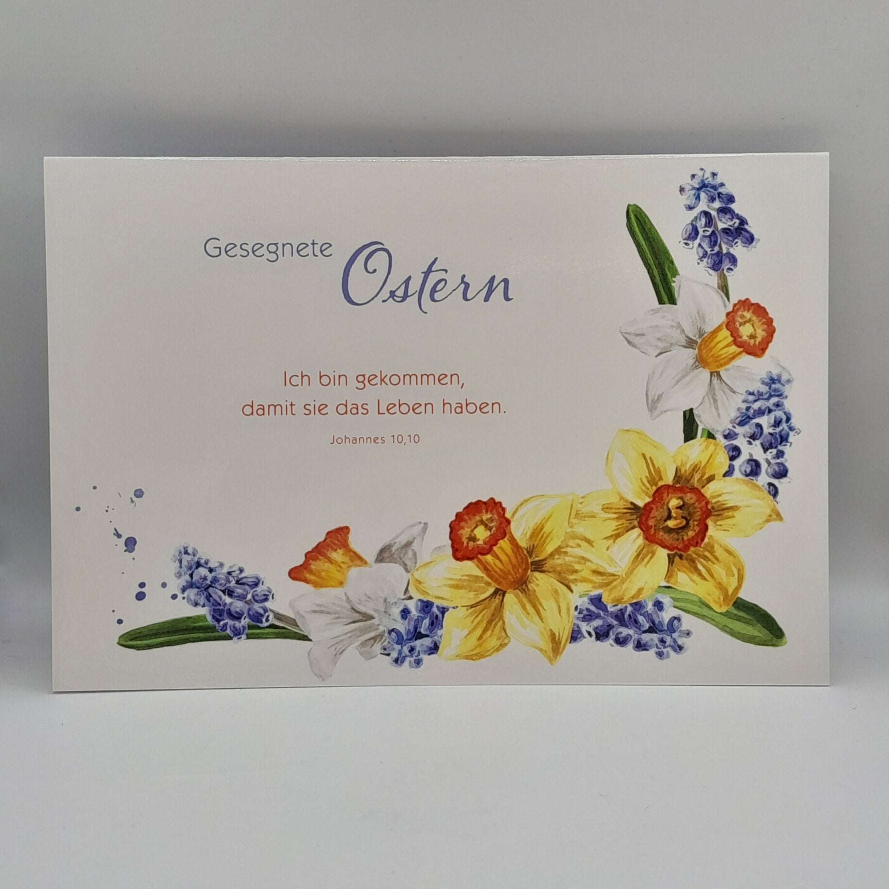 Billet zu Ostern "Frühlingsblumen"
