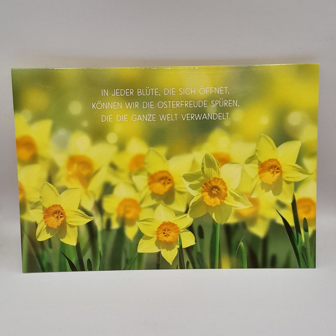 Billet zu Ostern "Gelbe Blumenwiese"