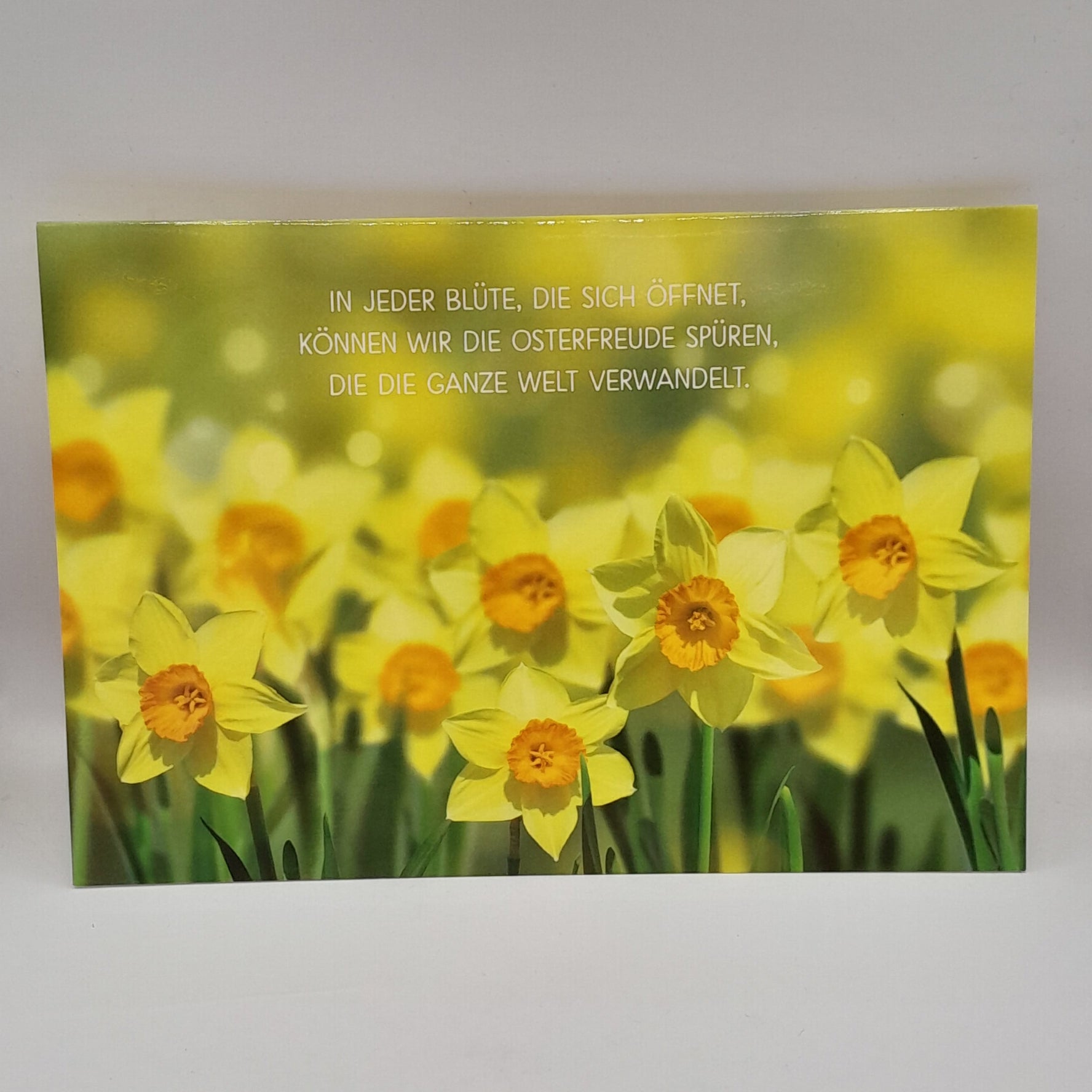 Billet zu Ostern "Gelbe Blumenwiese"