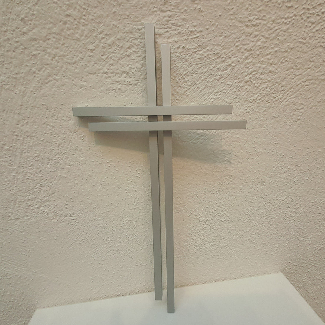 Wandkreuz Aluminium