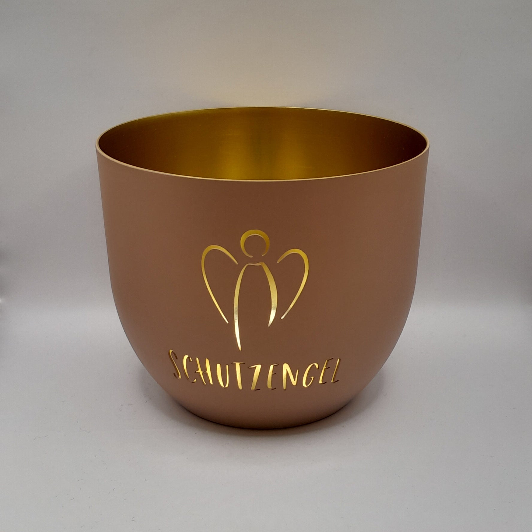 Metallwindlicht "Schutzengel"