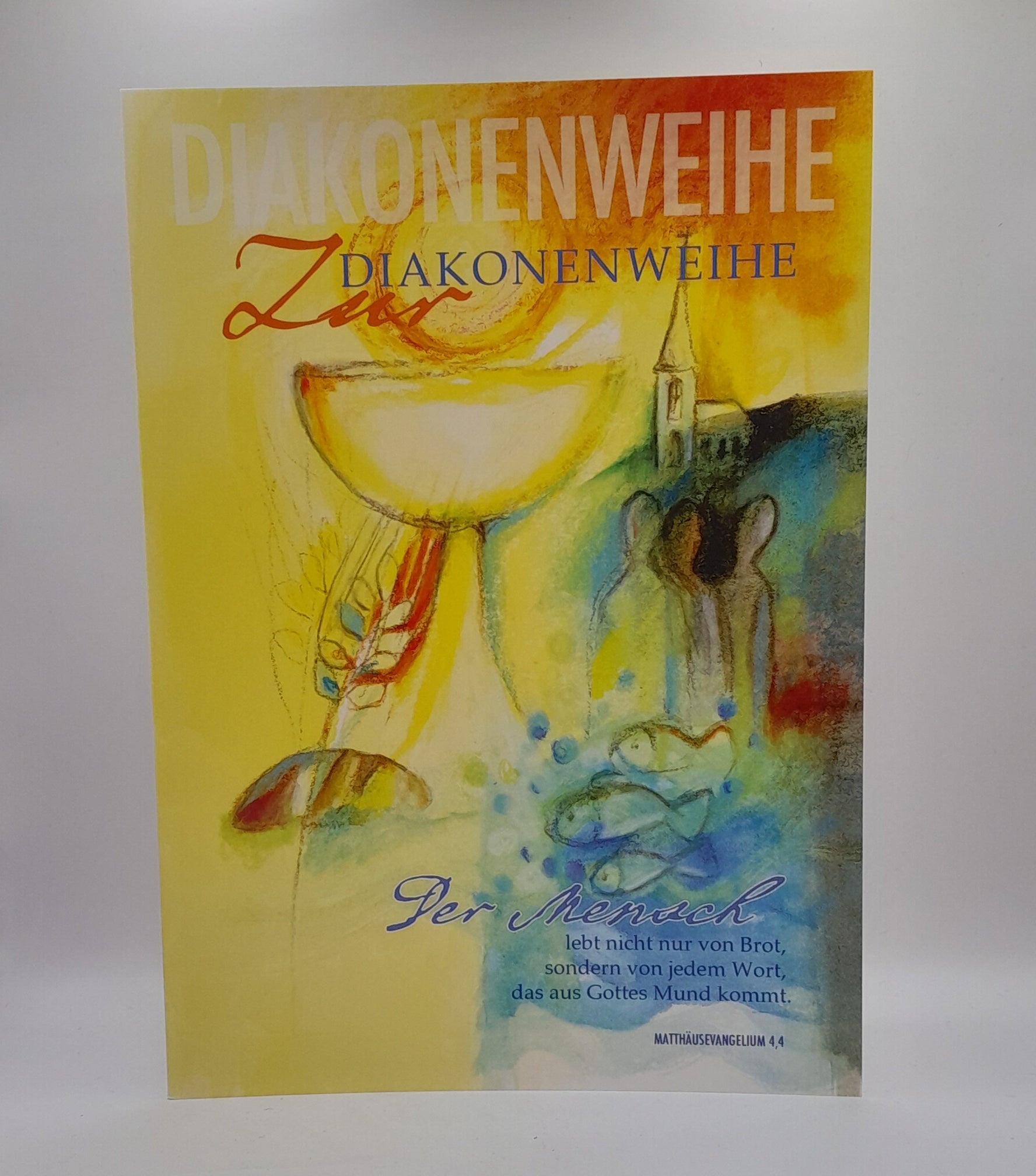 Billet zur Diakonenweihe "Der Mensch"
