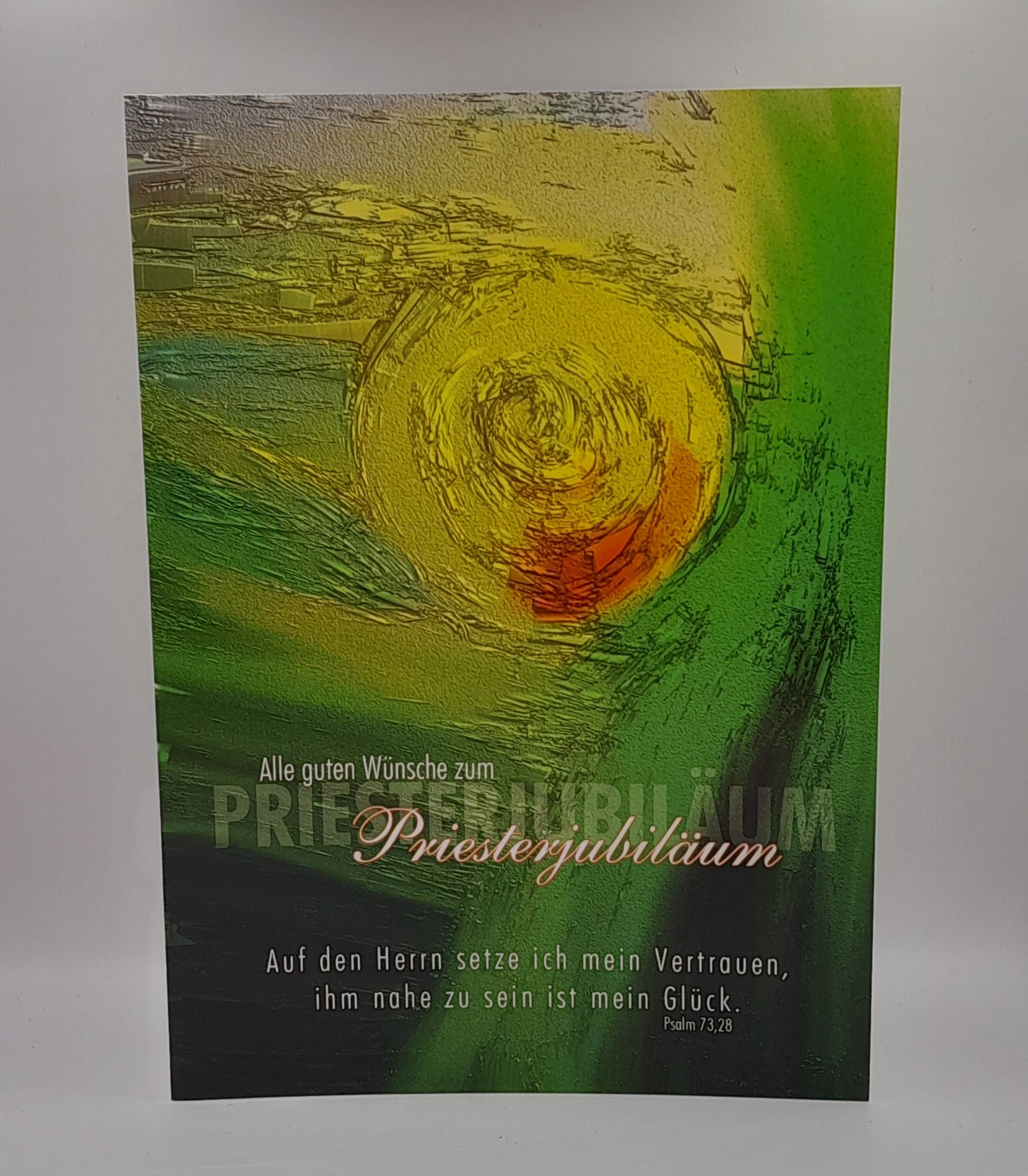 Billet zum Priesterjubiläum "Vertrauen"