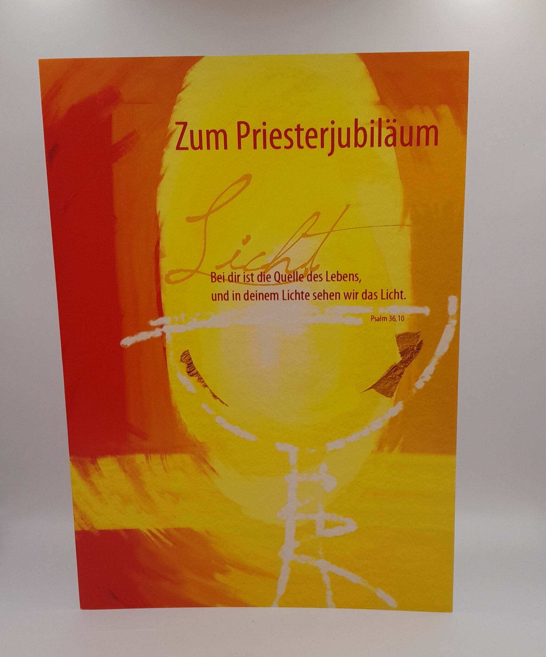 Billet zum Priesterjubiläum "Licht"