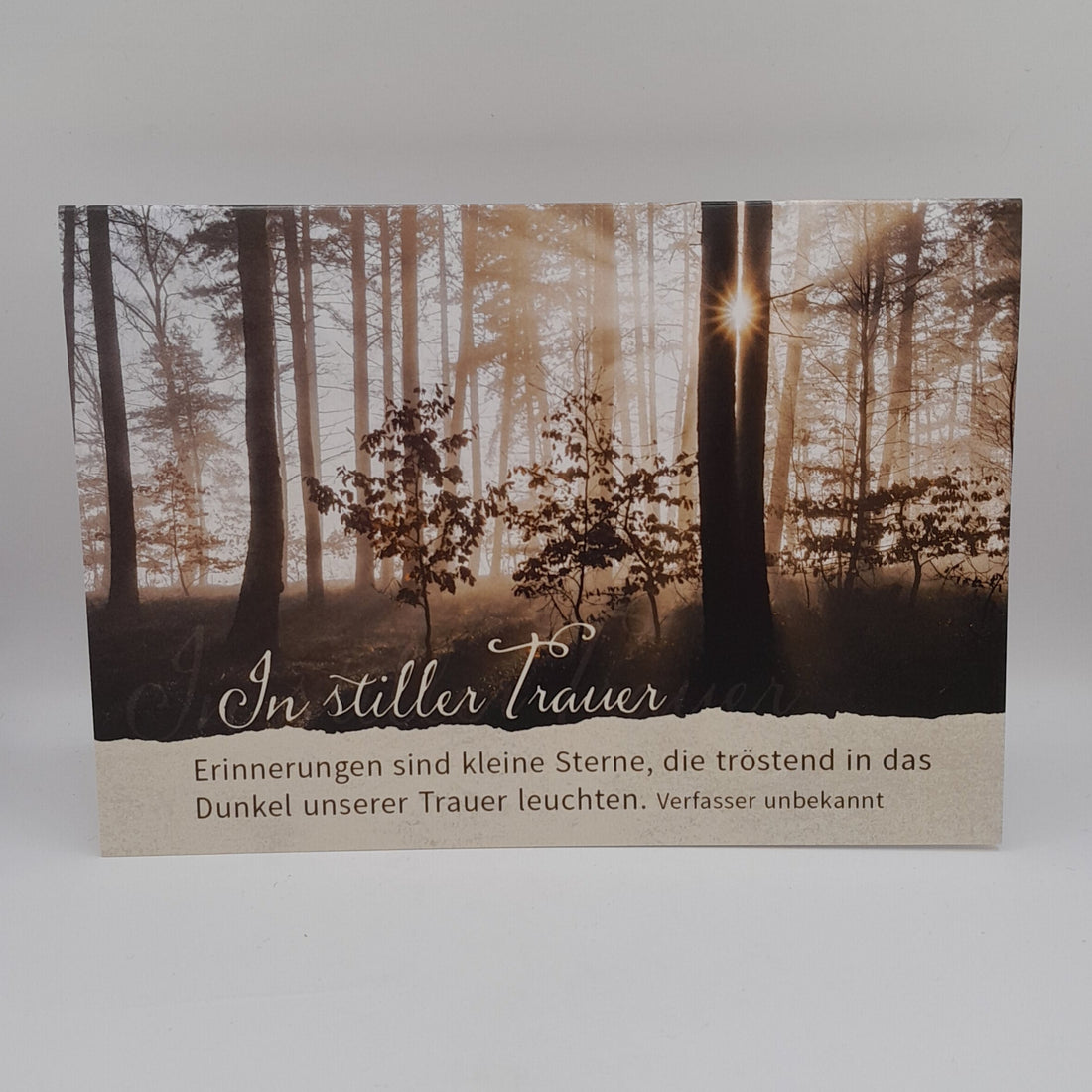 Billet / Trauer "Wald"