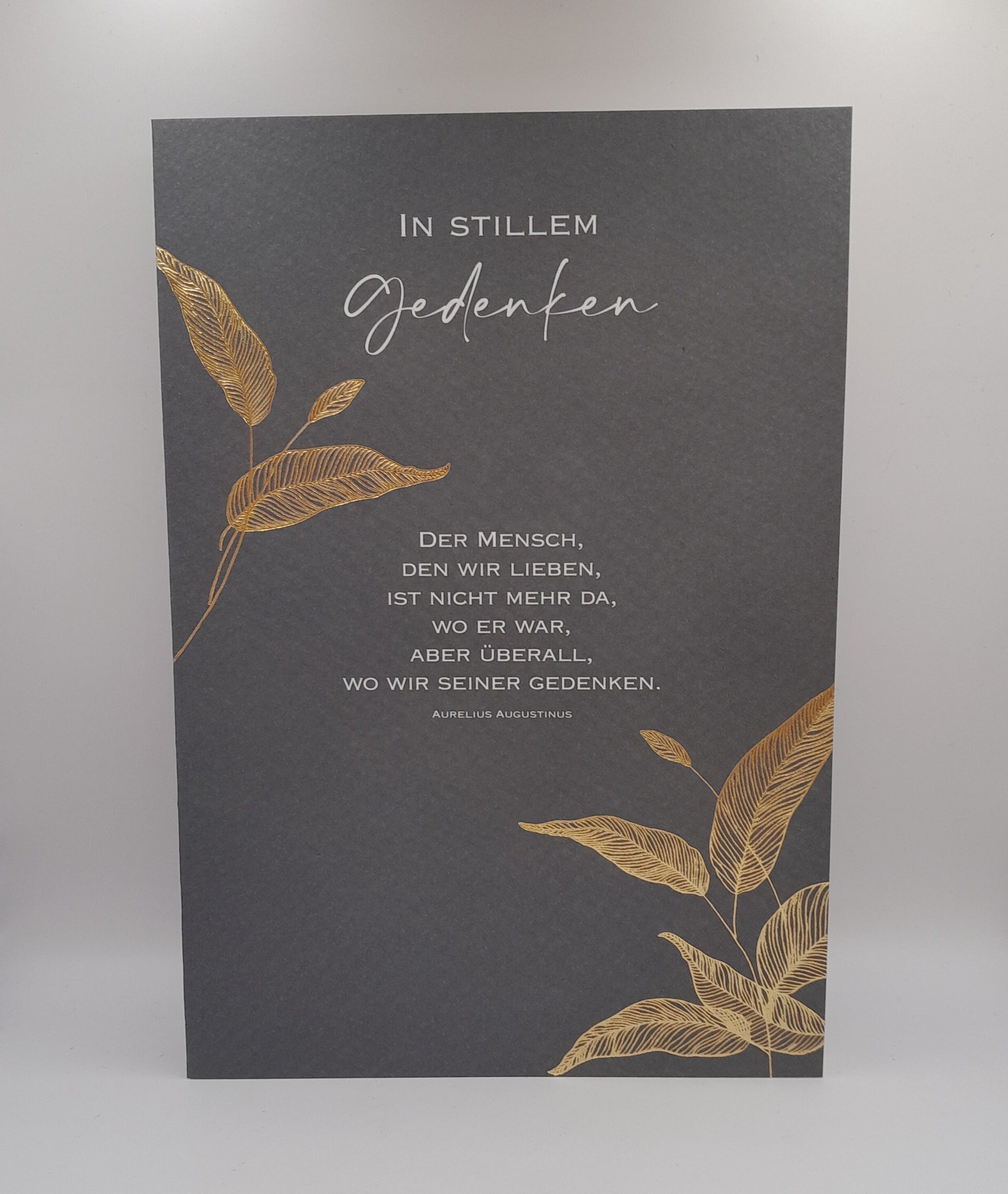 Billet / Trauer "In stillem Gedenken"