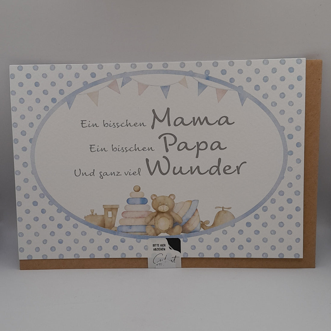 Billet zur Geburt "Ein bisschen Mama"
