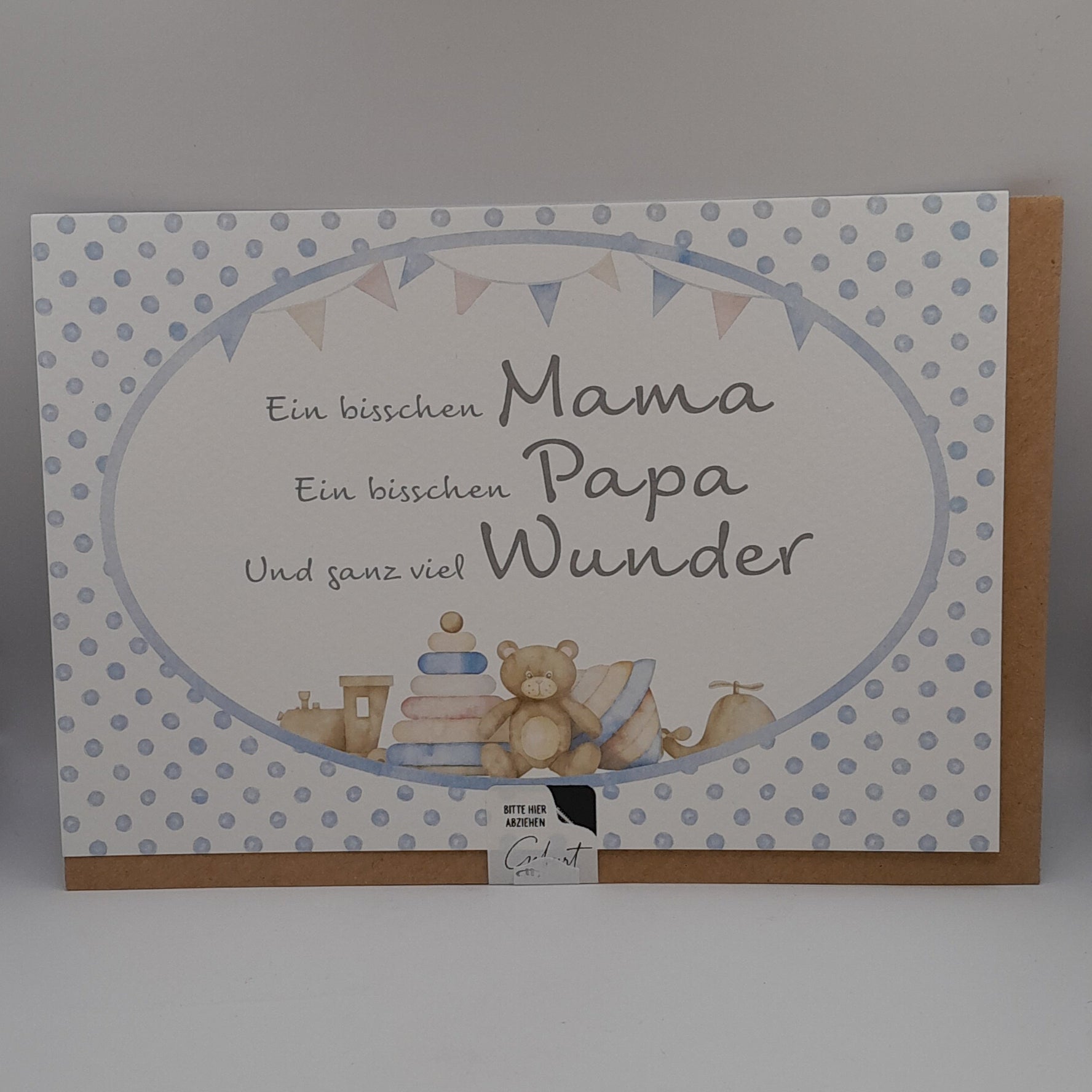 Billet zur Geburt "Ein bisschen Mama"
