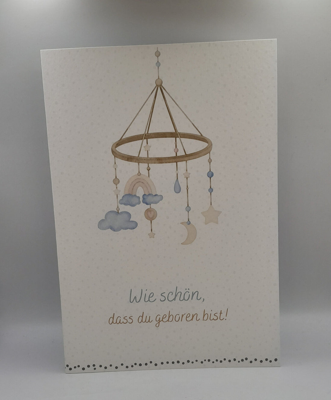 Billet zur Geburt "Wie schön"