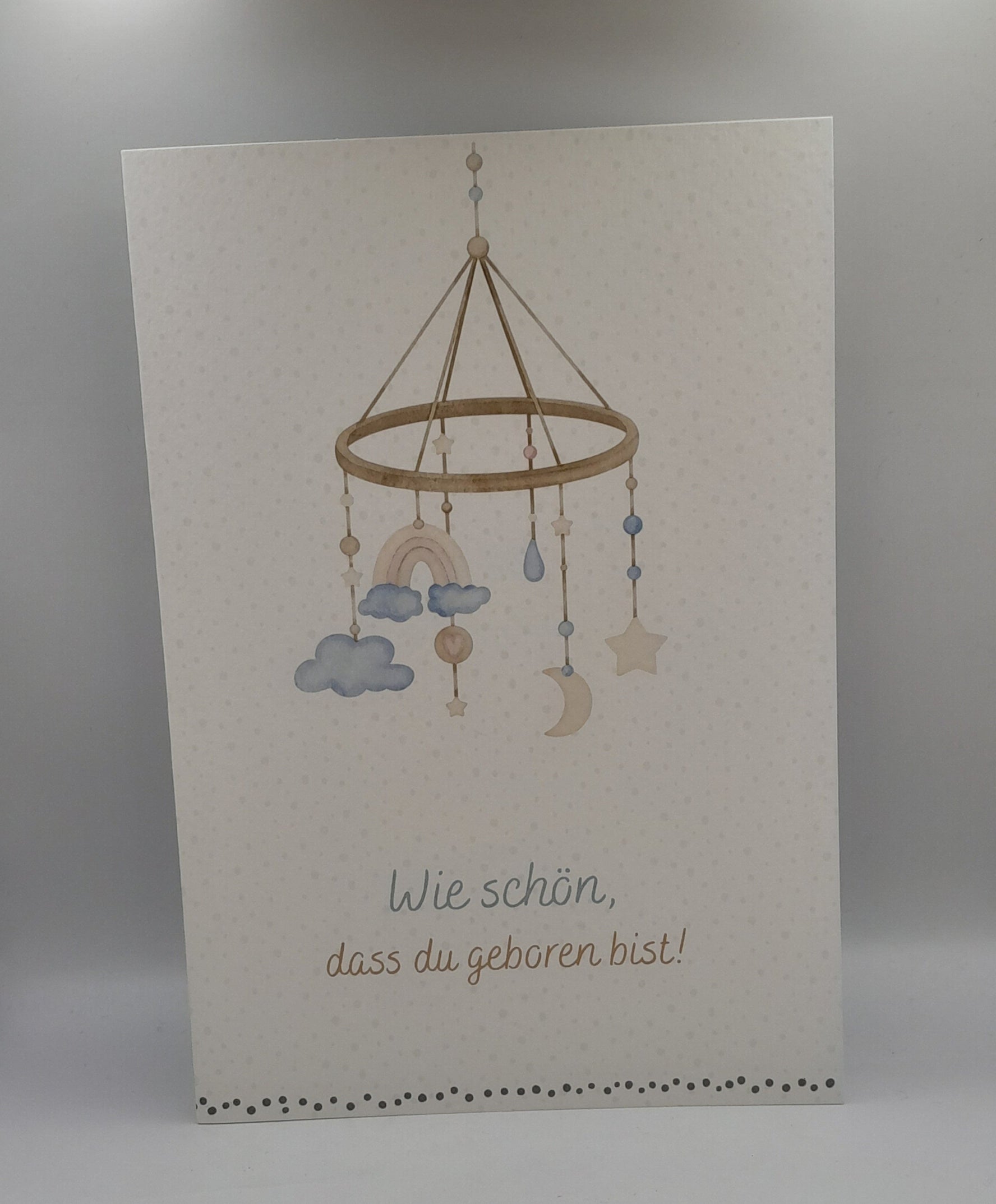 Billet zur Geburt "Wie schön"