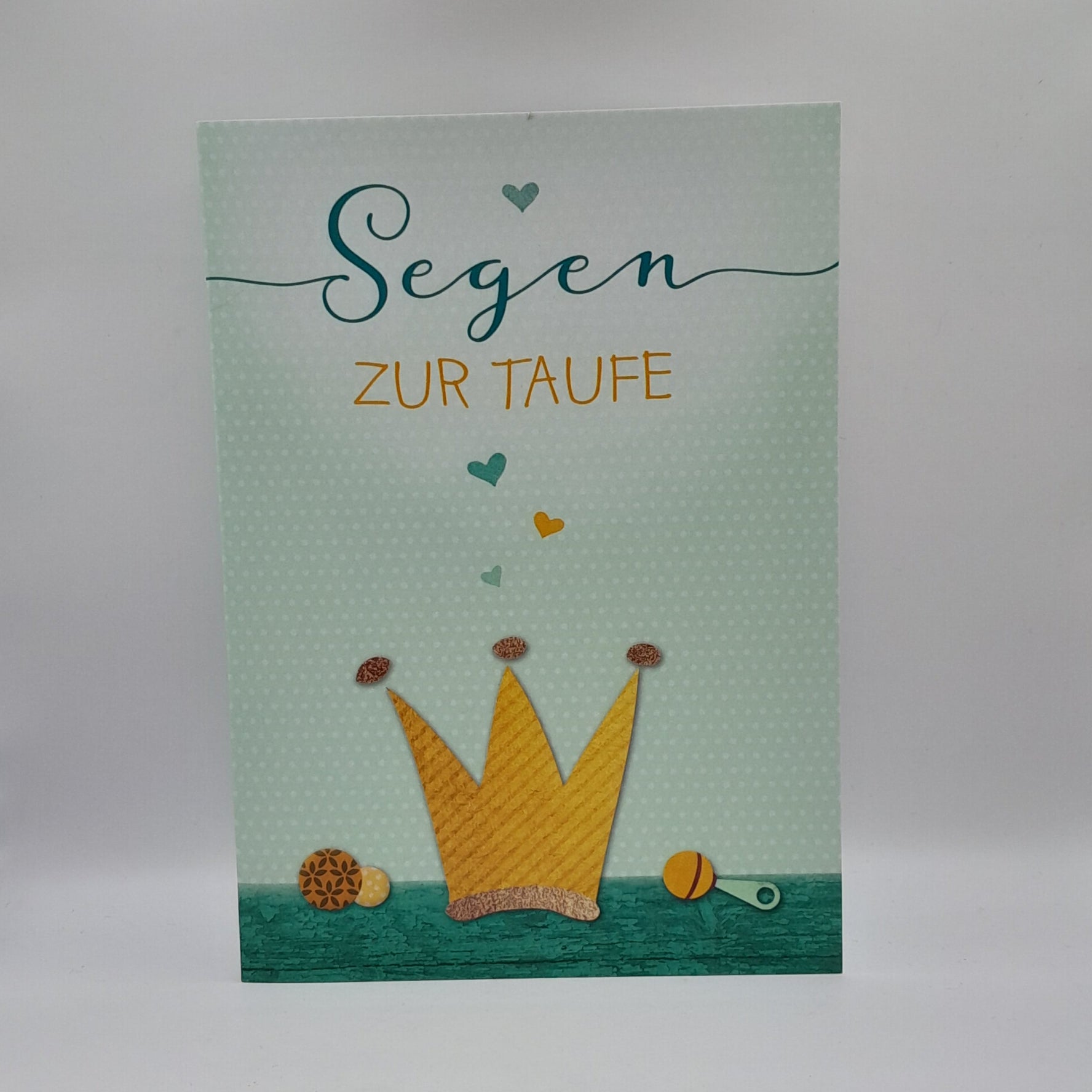 Billet zur Taufe "Krone"