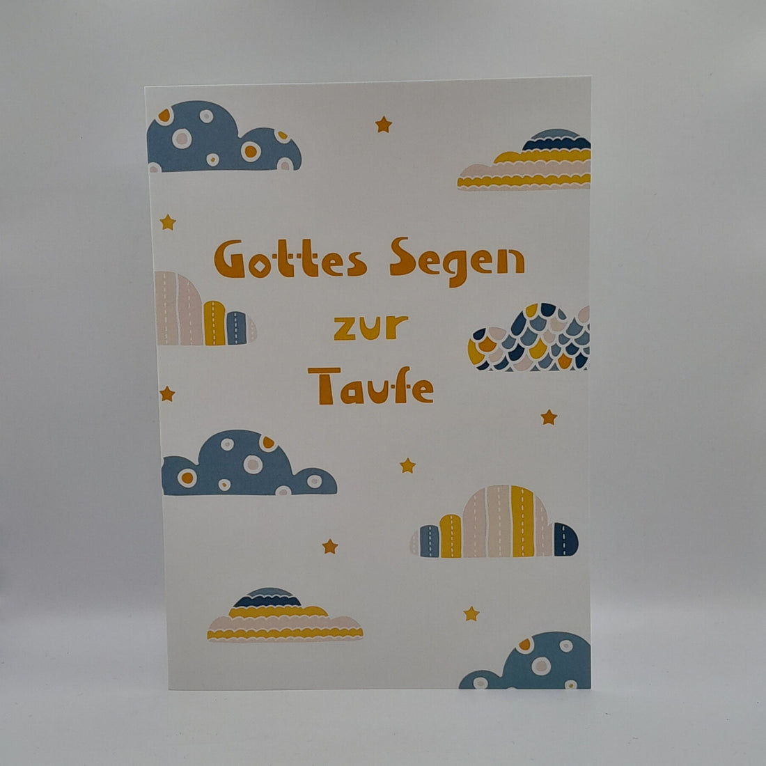 Billet zur Taufe "Gottes Segen"