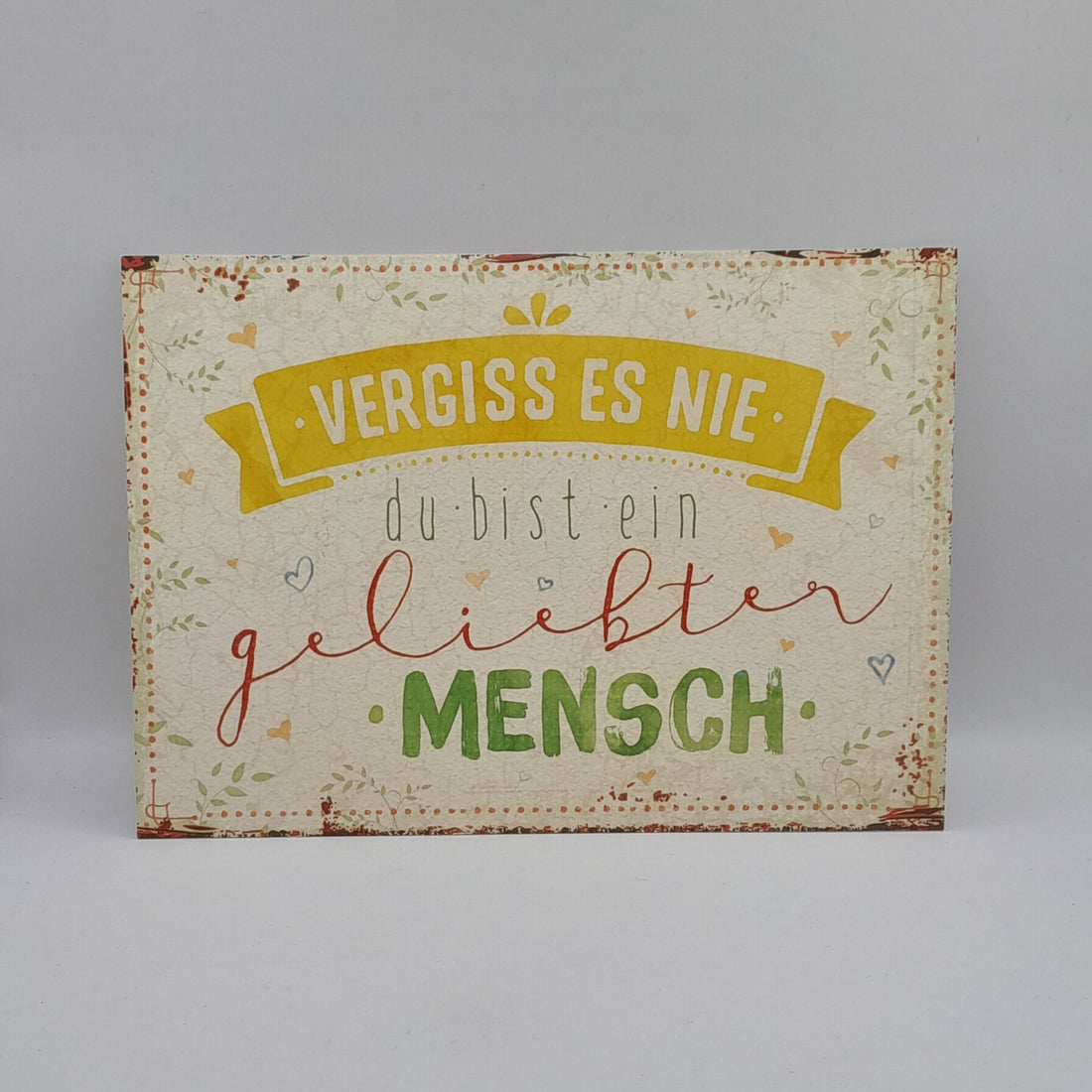 Postkarte / Inspiration "Vergiss es nie"