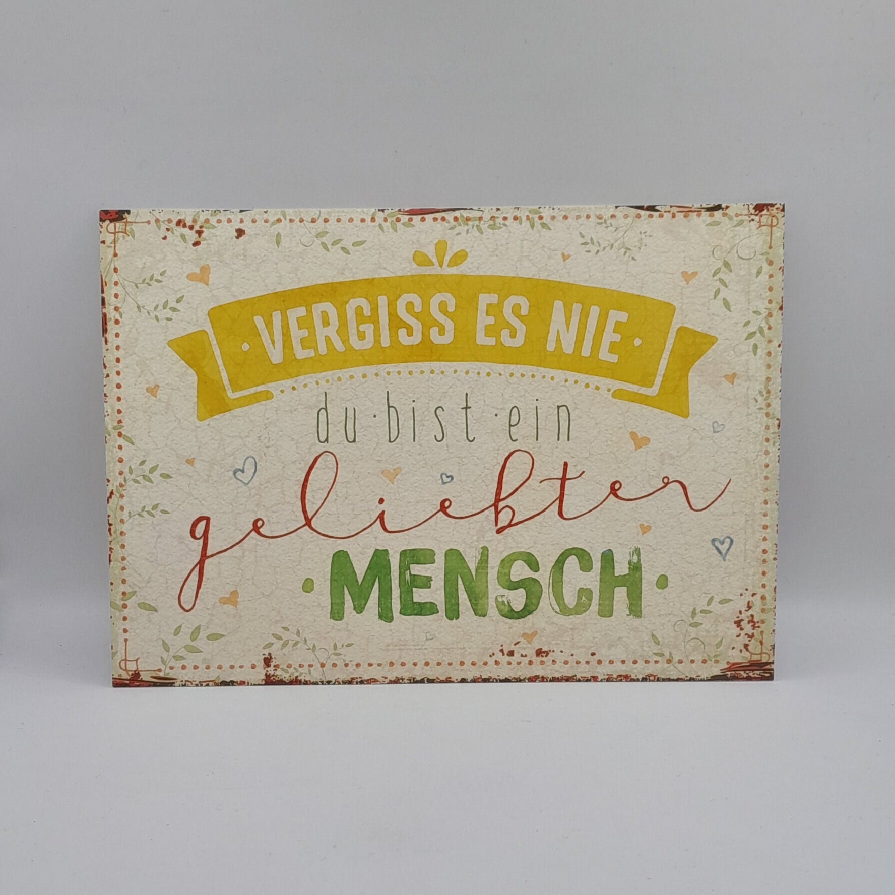 Postkarte / Inspiration "Vergiss es nie"