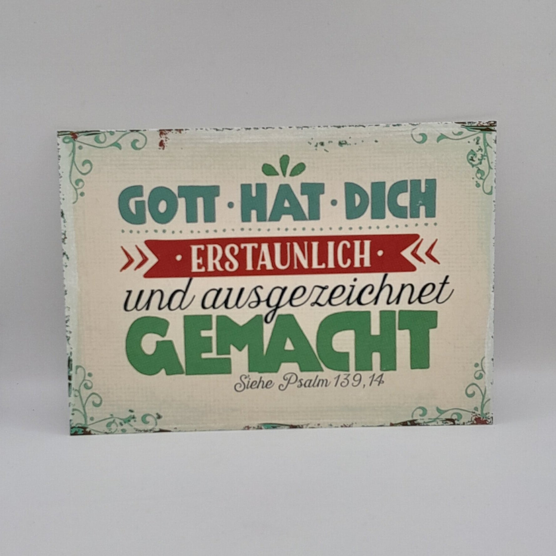 Postkarte / Inspiration "Gott hat dich erstaunlich..."