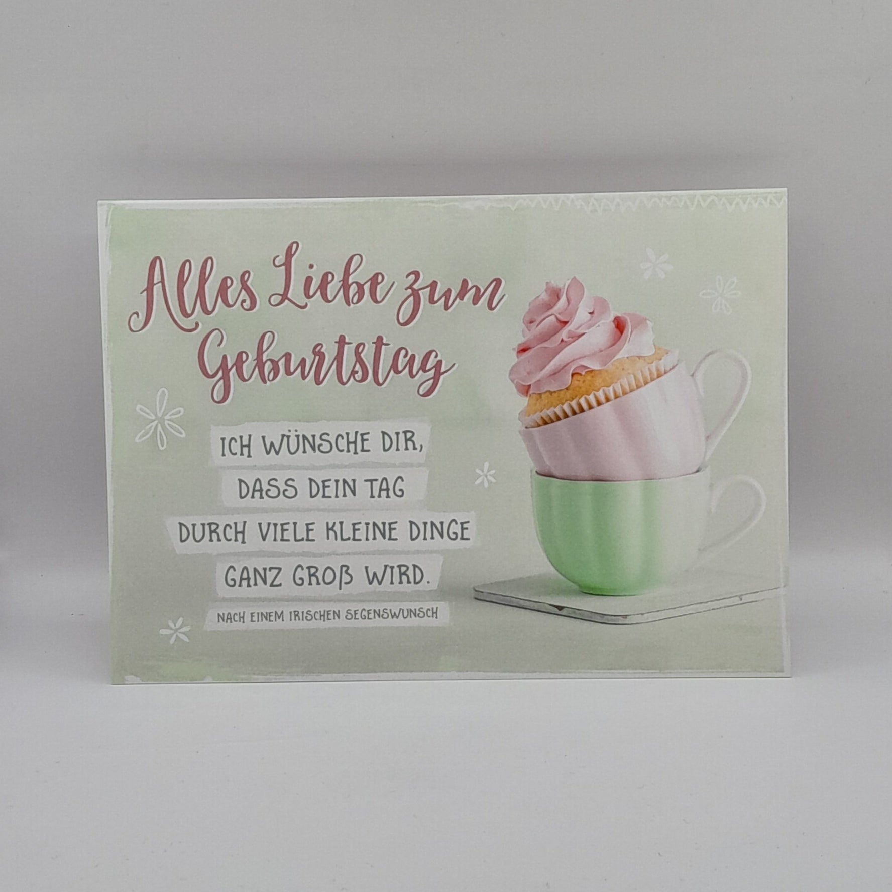 Billet zum Geburtstag "Cupcake"