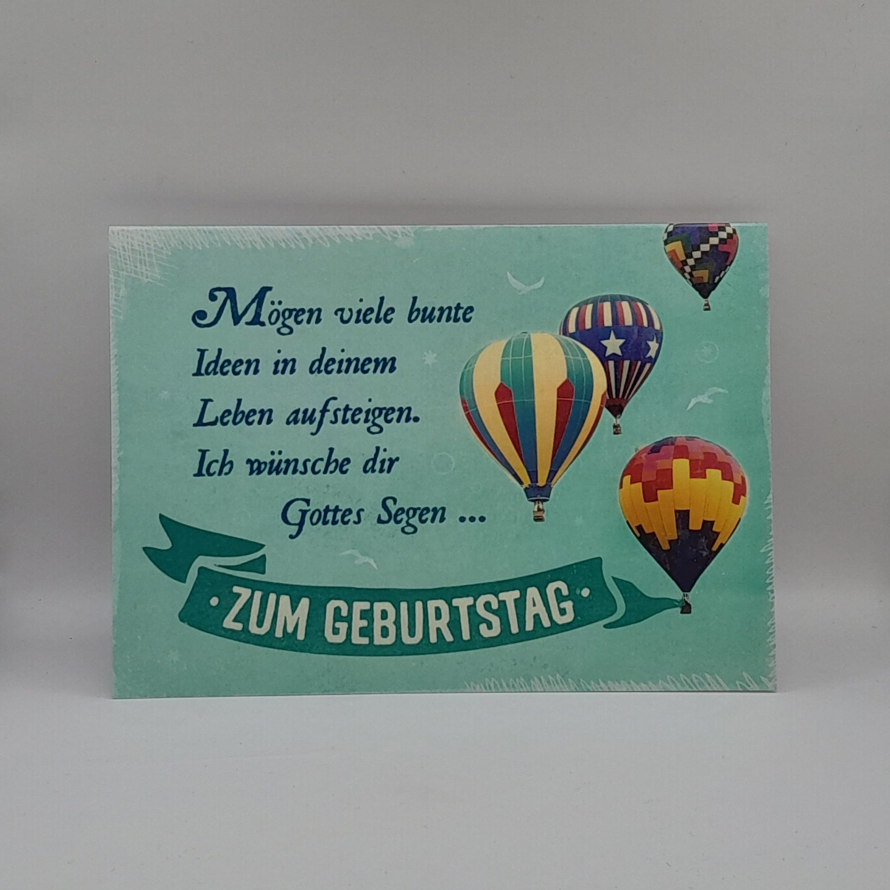 Billet zum Geburtstag "Ballon"