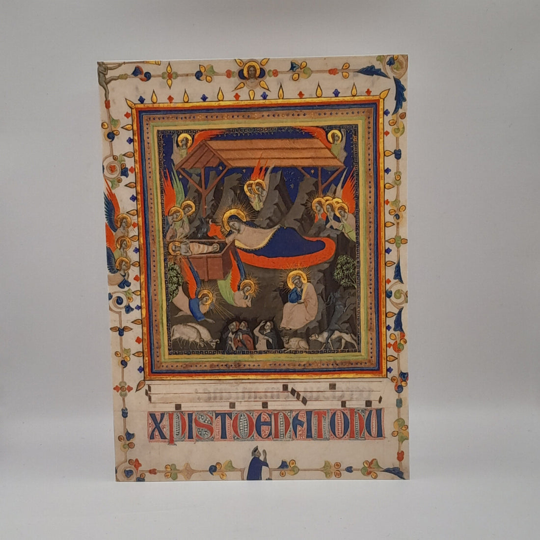 Billet zu Weihnachten "Geburt Christi"