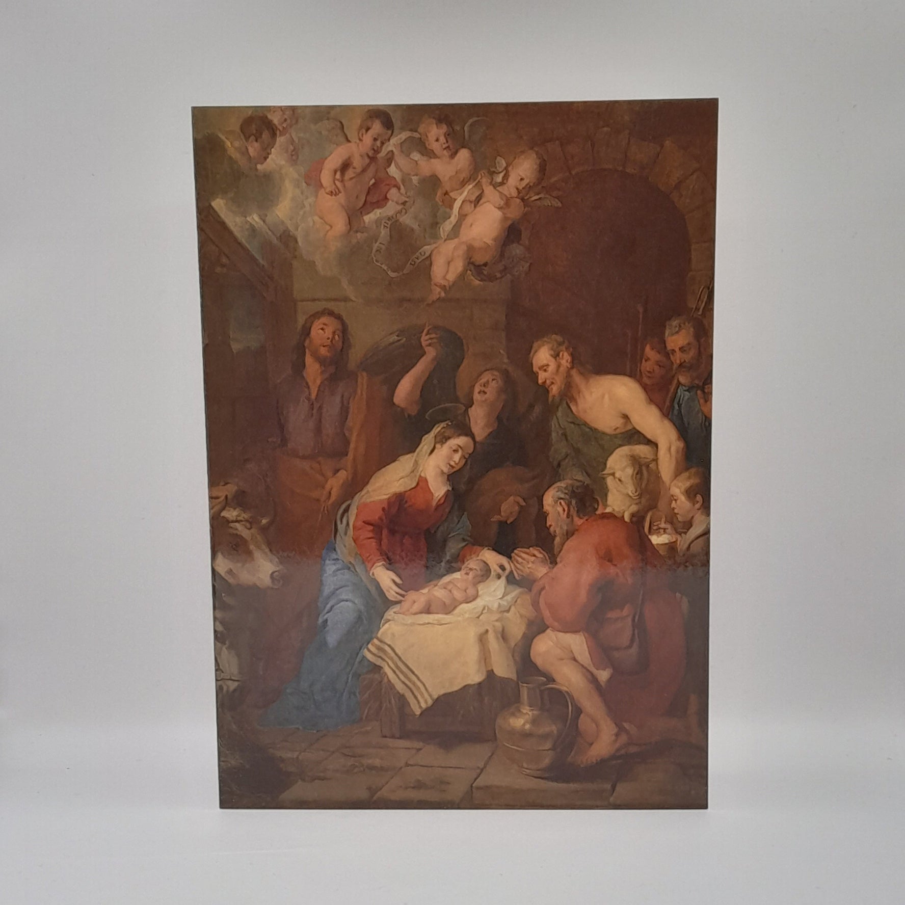 Billet zu Weihnachten "Die Anbetung der Hirten"