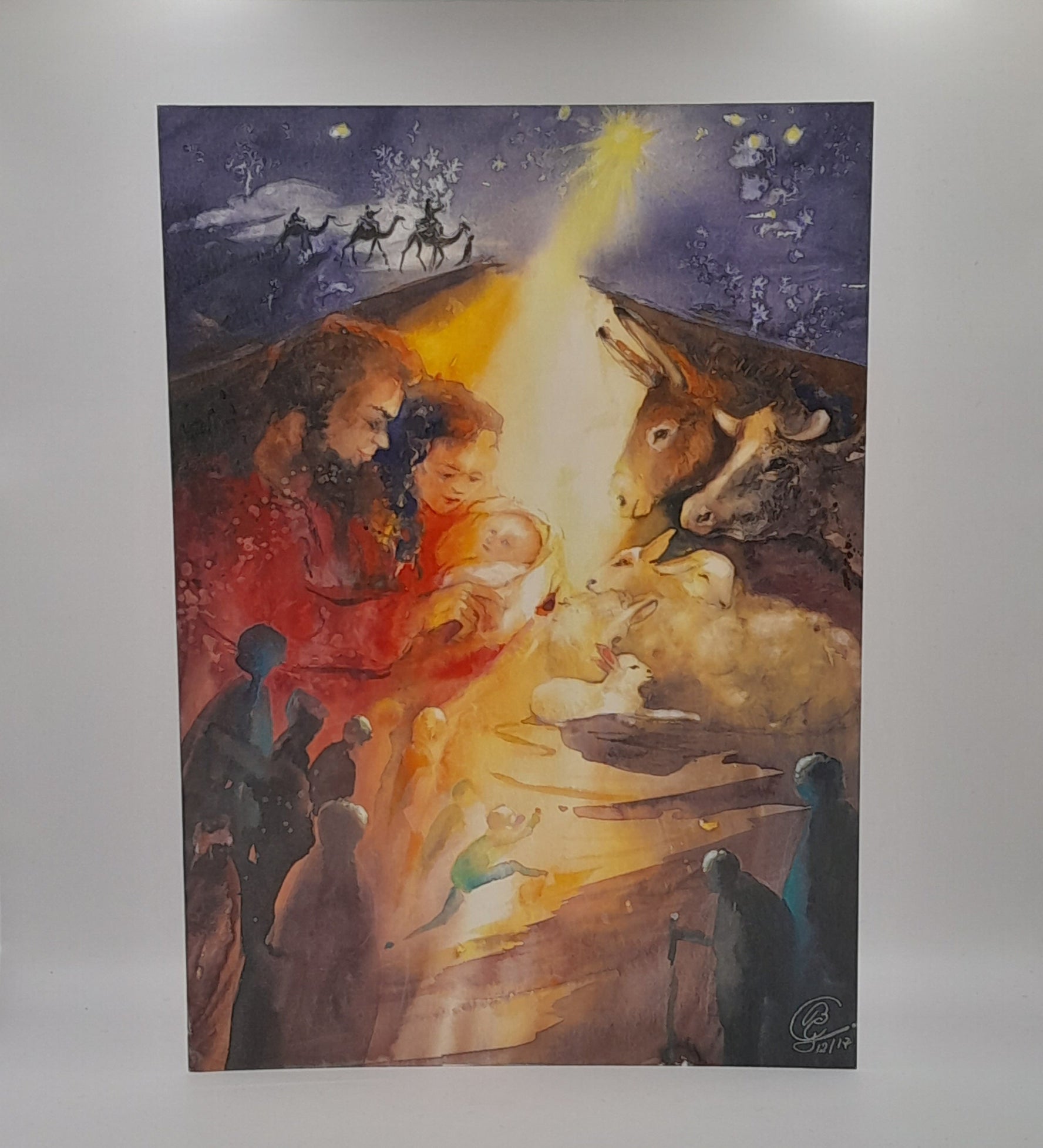 Billet zu Weihnachten "Das Weihnachtslicht"