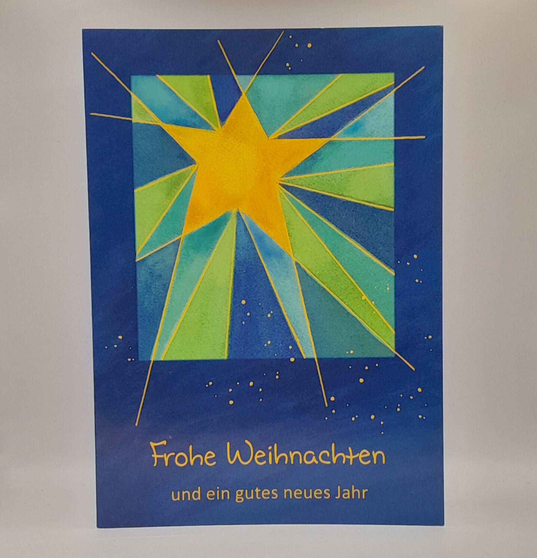 Billet zu Weihnachten "Hoffnungsstern"