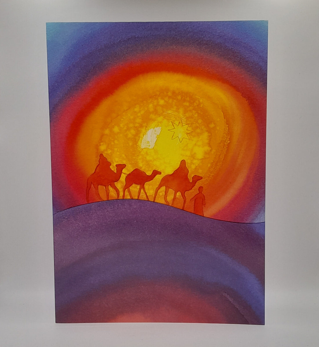Billet zu Weihnachten "Auf dem Weg"