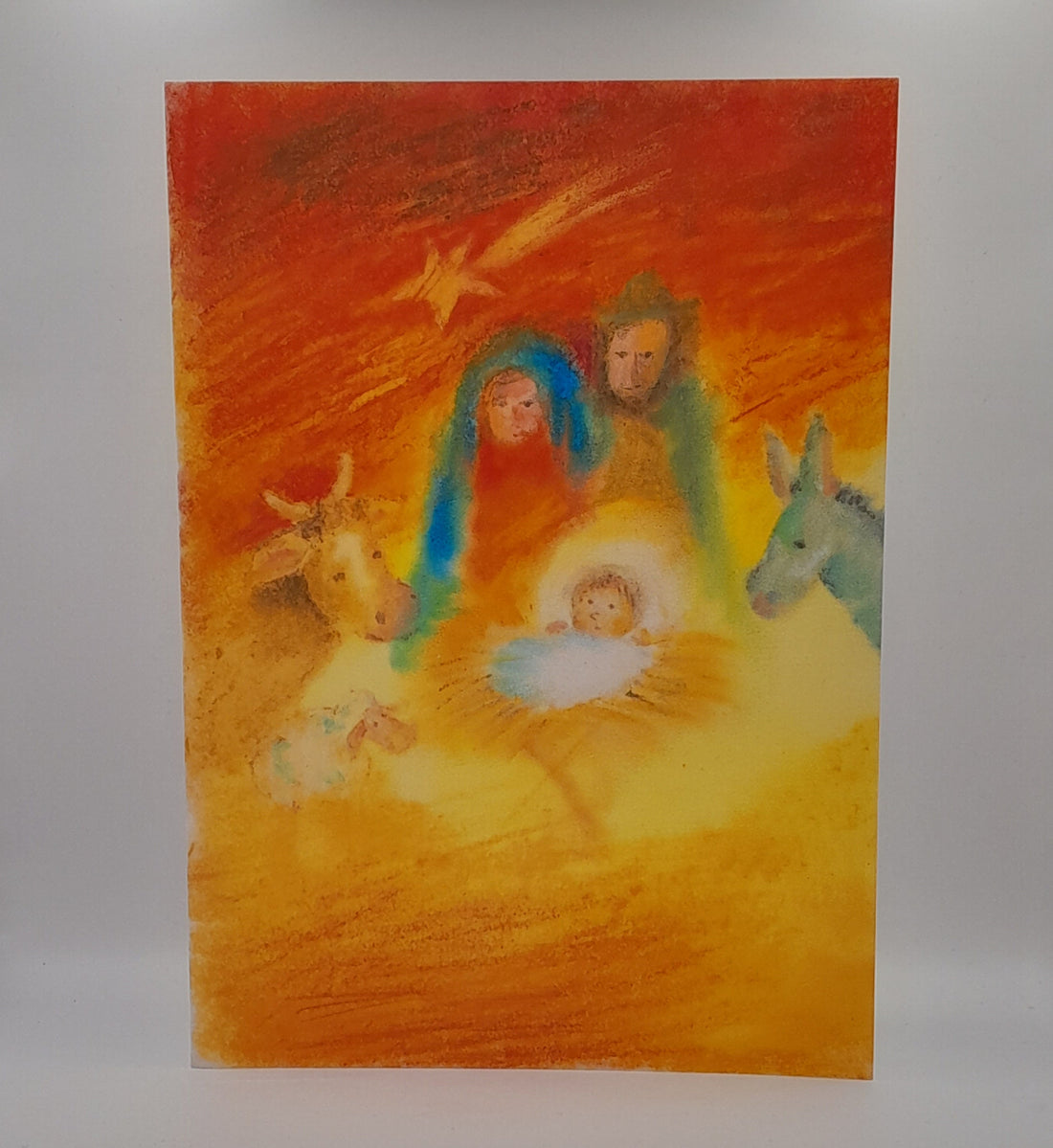 Billet zu Weihnachten "Bei der Krippe"