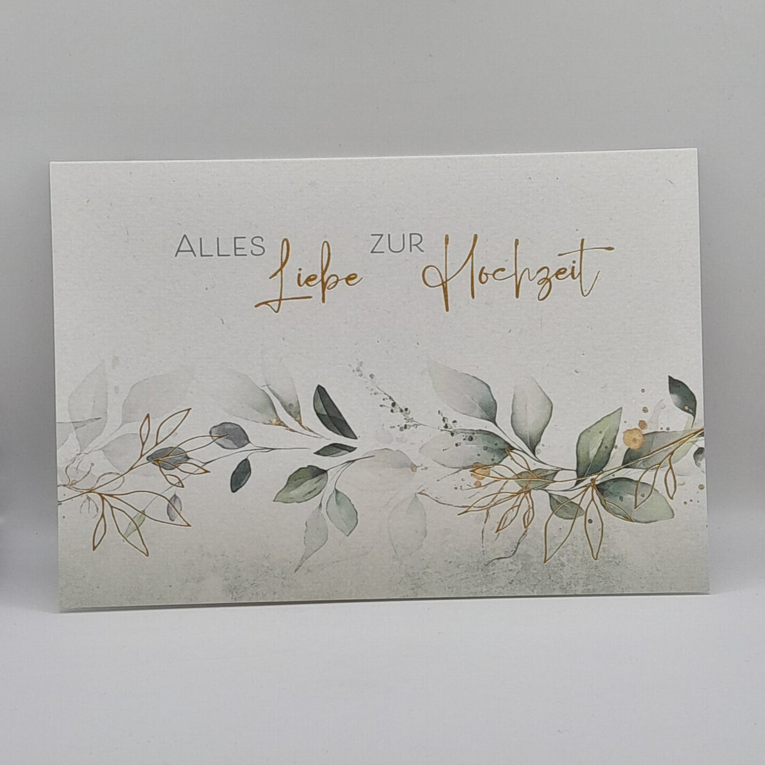 Billet zur Hochzeit "Alles Liebe"
