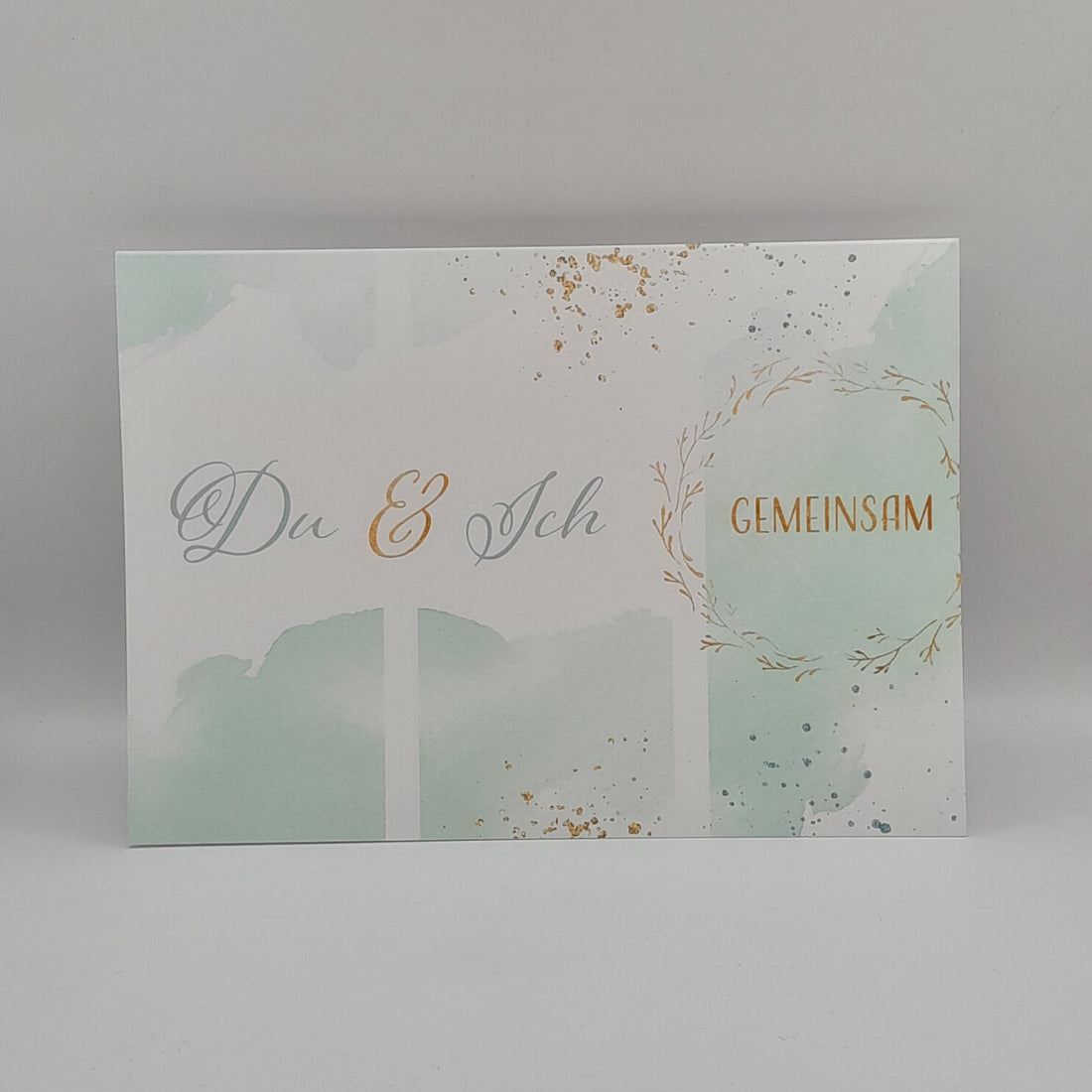 Billet zur Hochzeit "Du und ich"