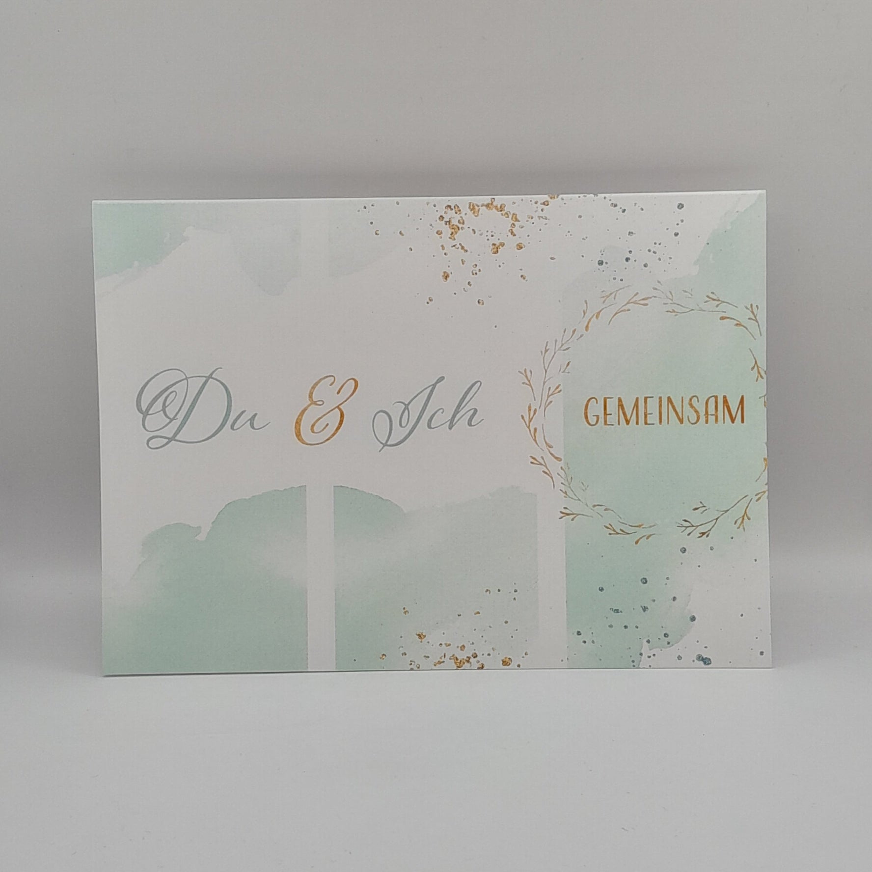 Billet zur Hochzeit "Du und ich"