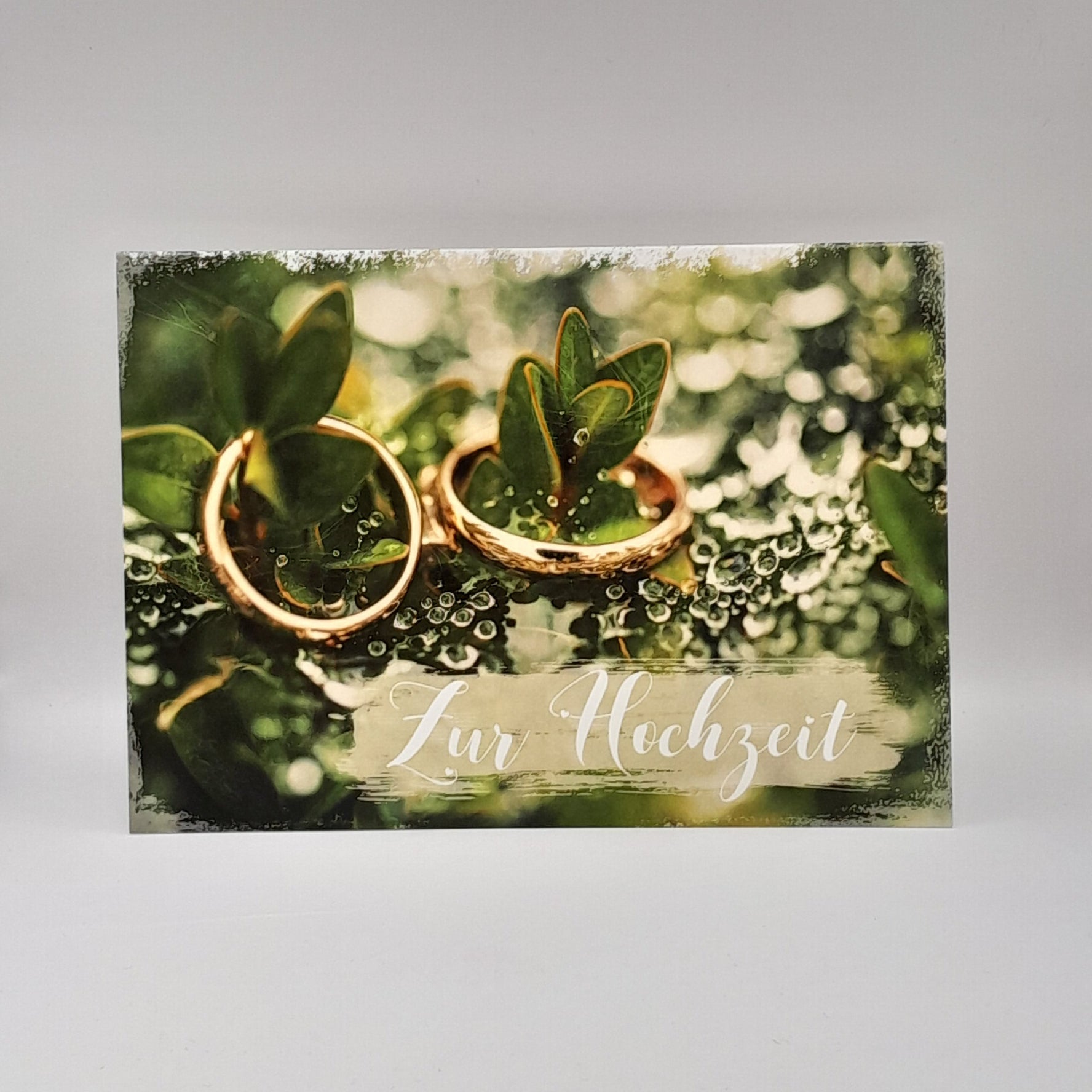 Billet zur Hochzeit "Ringe"