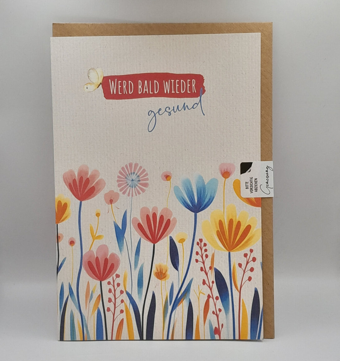 Billet zur Genesung "Blumen"