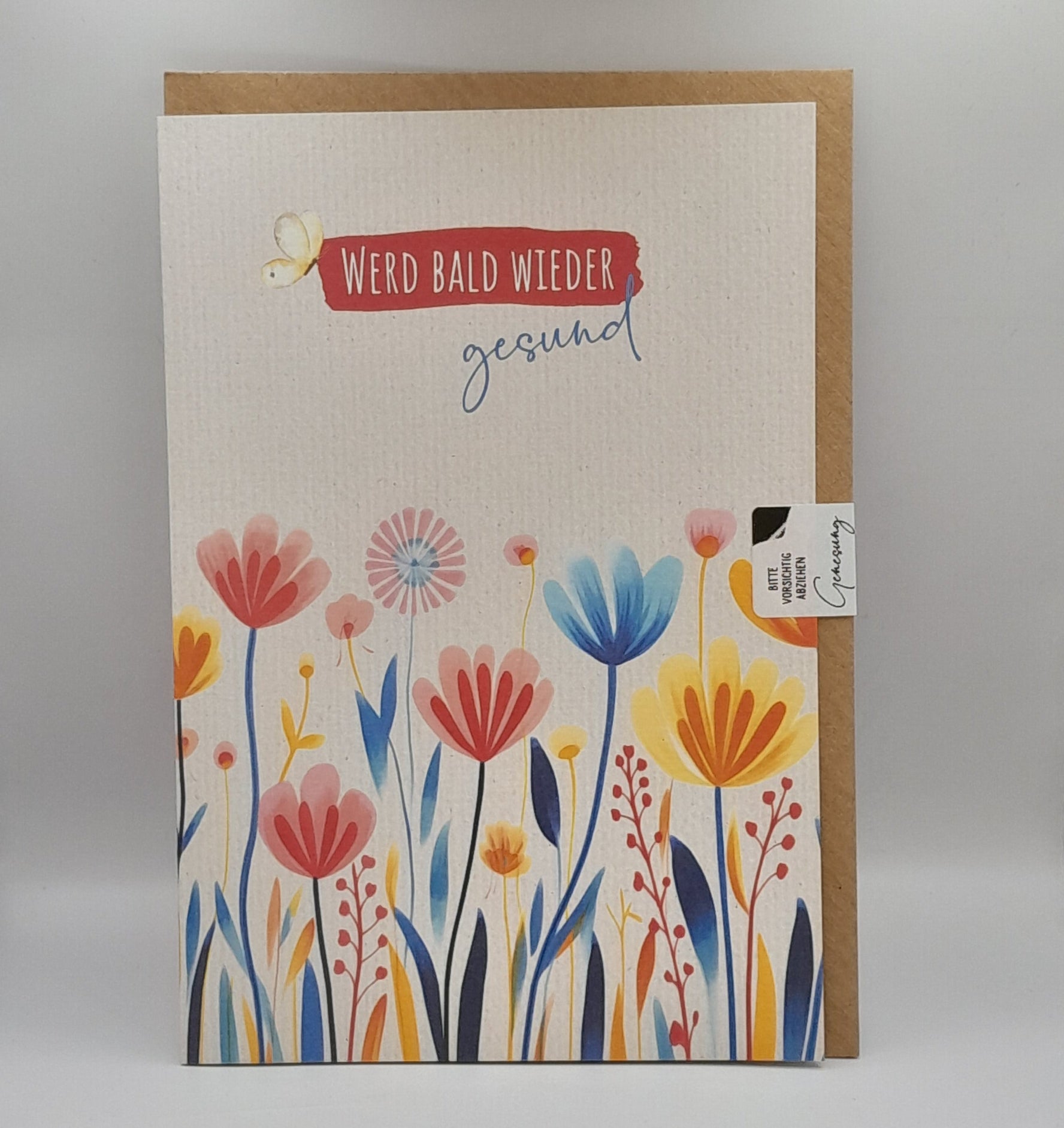 Billet zur Genesung "Blumen"