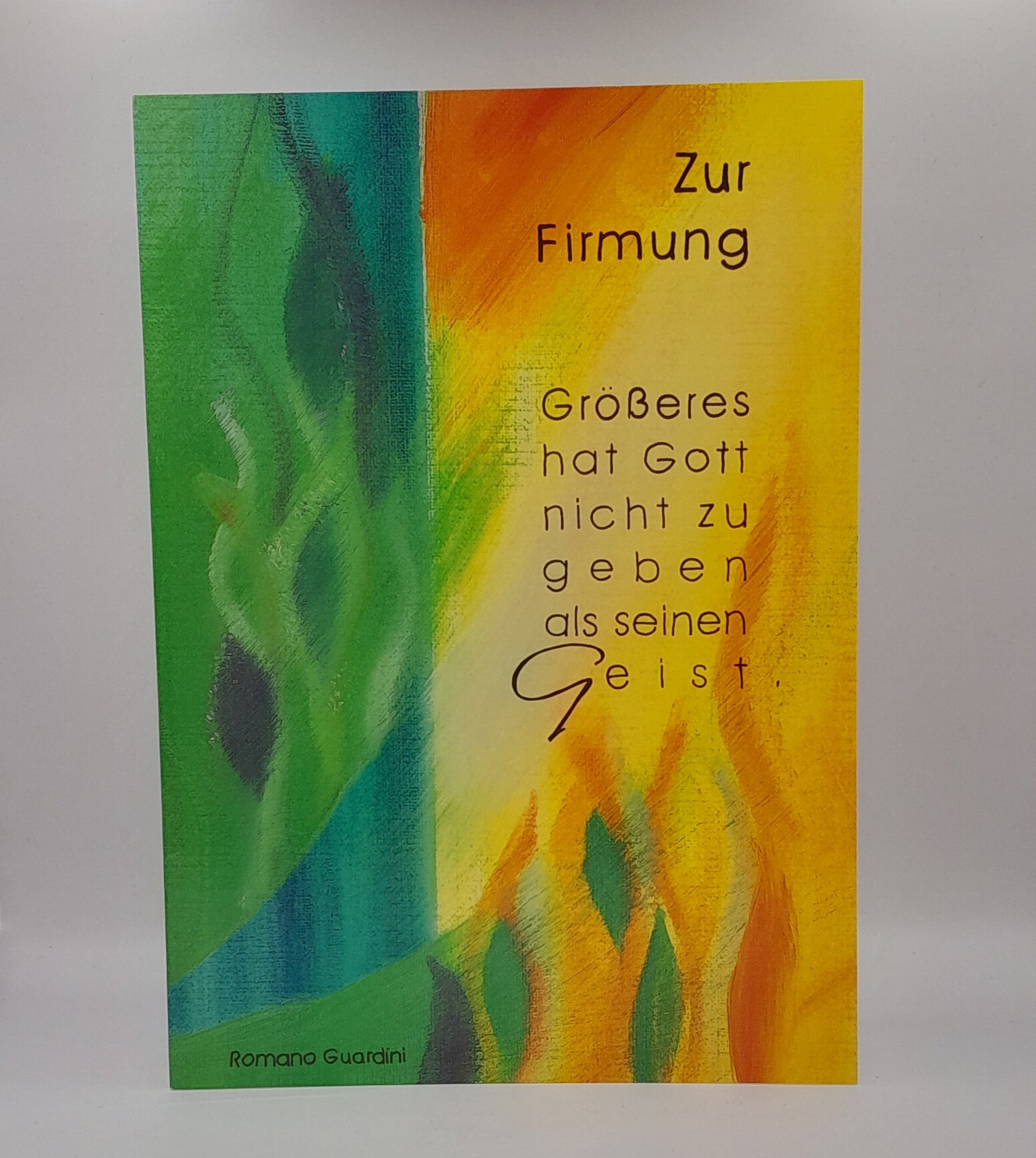 Billet zur Firmung "Größeres"