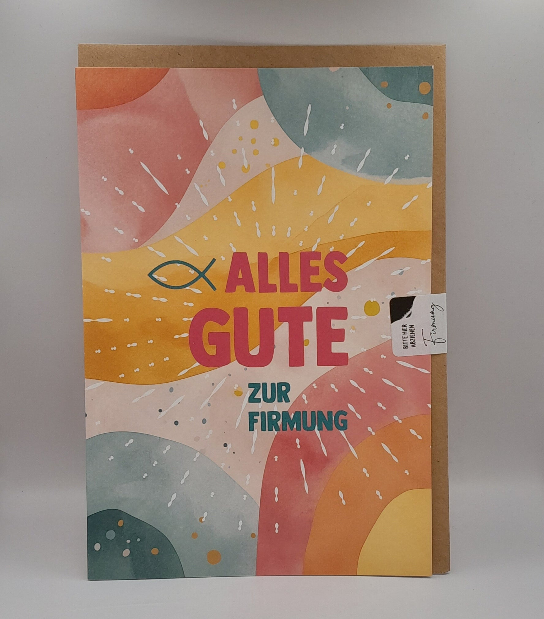 Billet zur Firmung "Alles Gute"
