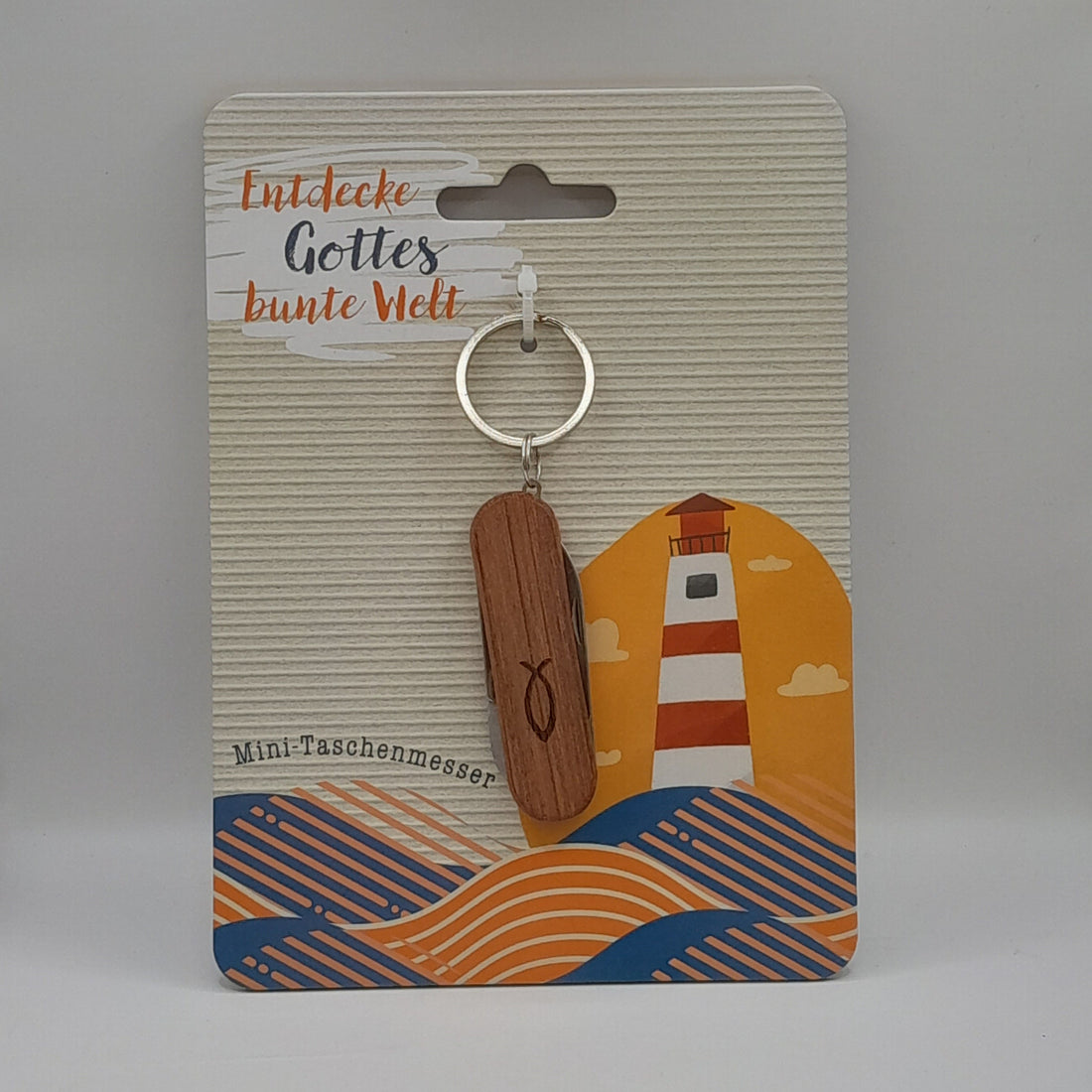 Mini-Taschenmesser " Entdecke Gottes bunte Welt"