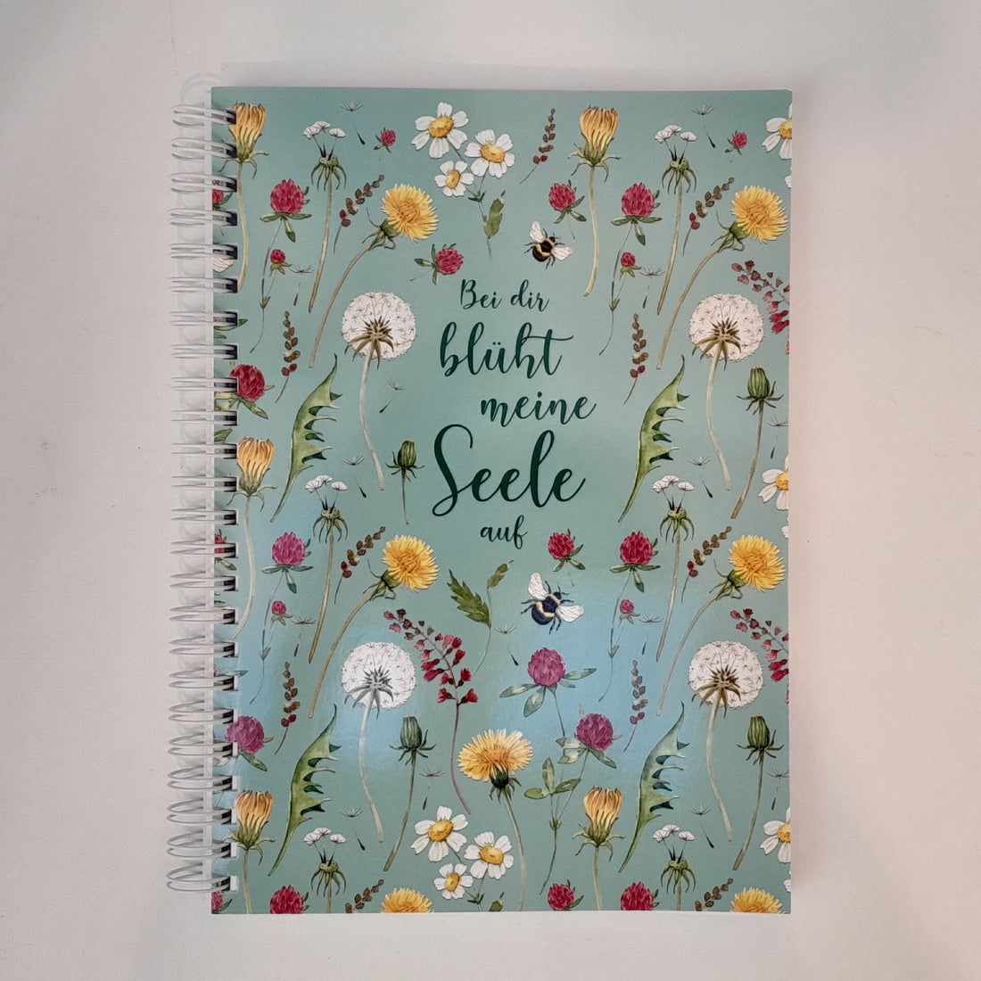 Notizbuch "Bei dir blüht meine Seele auf" A5