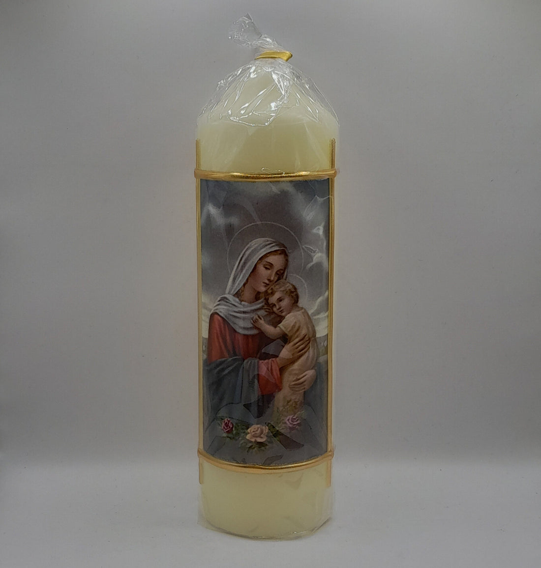 Kerze Madonna mit Kind