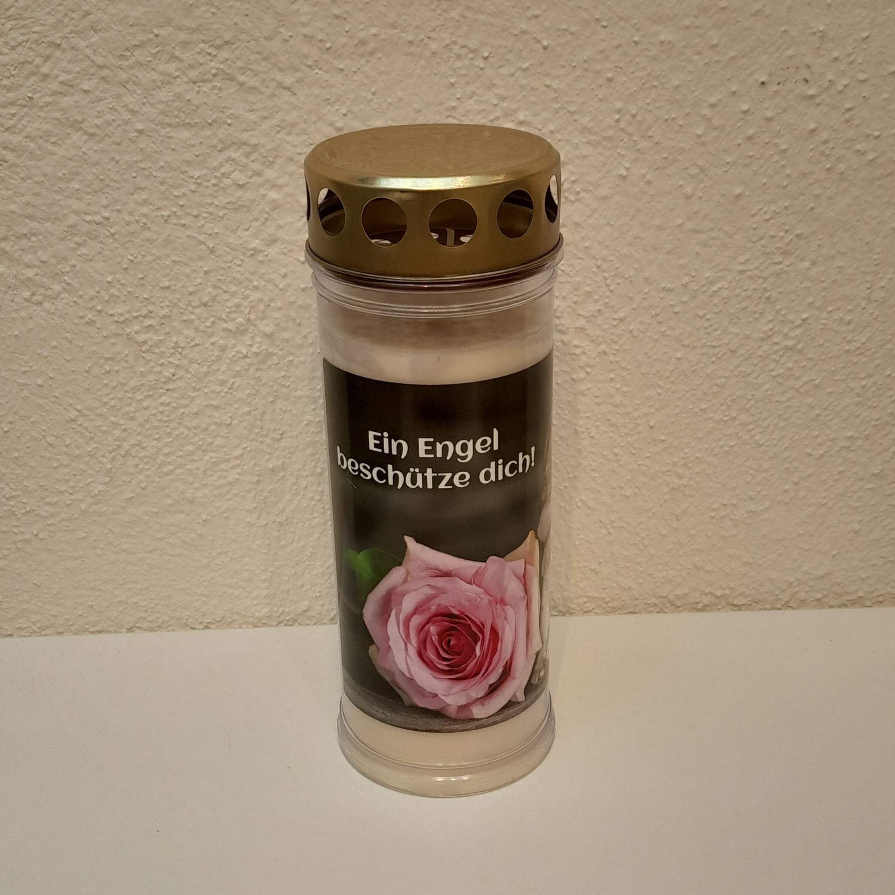 Grablicht "Ein Engel beschütze dich"
