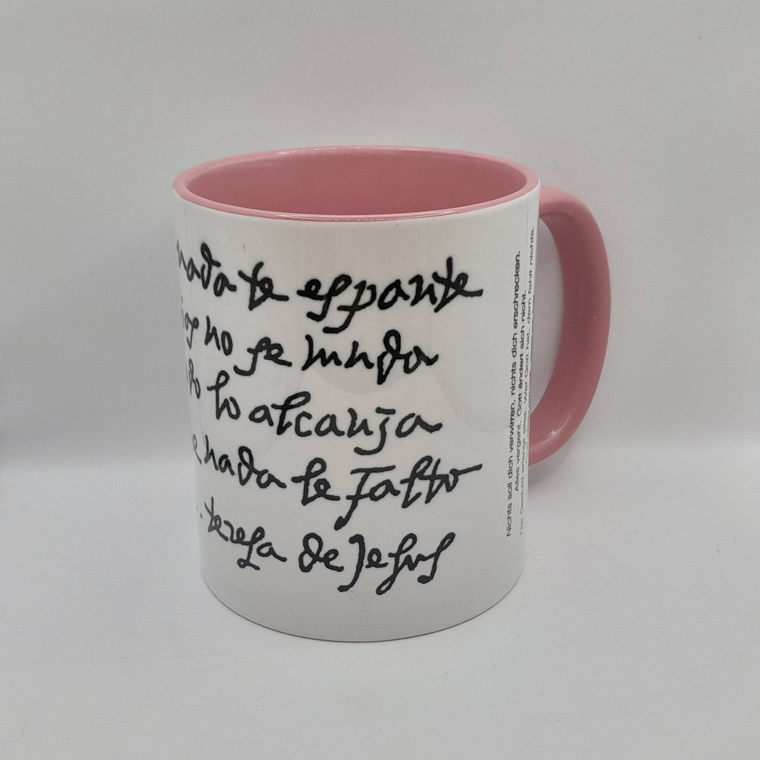Kaffeetasse "Teresa von Ávila", rosa