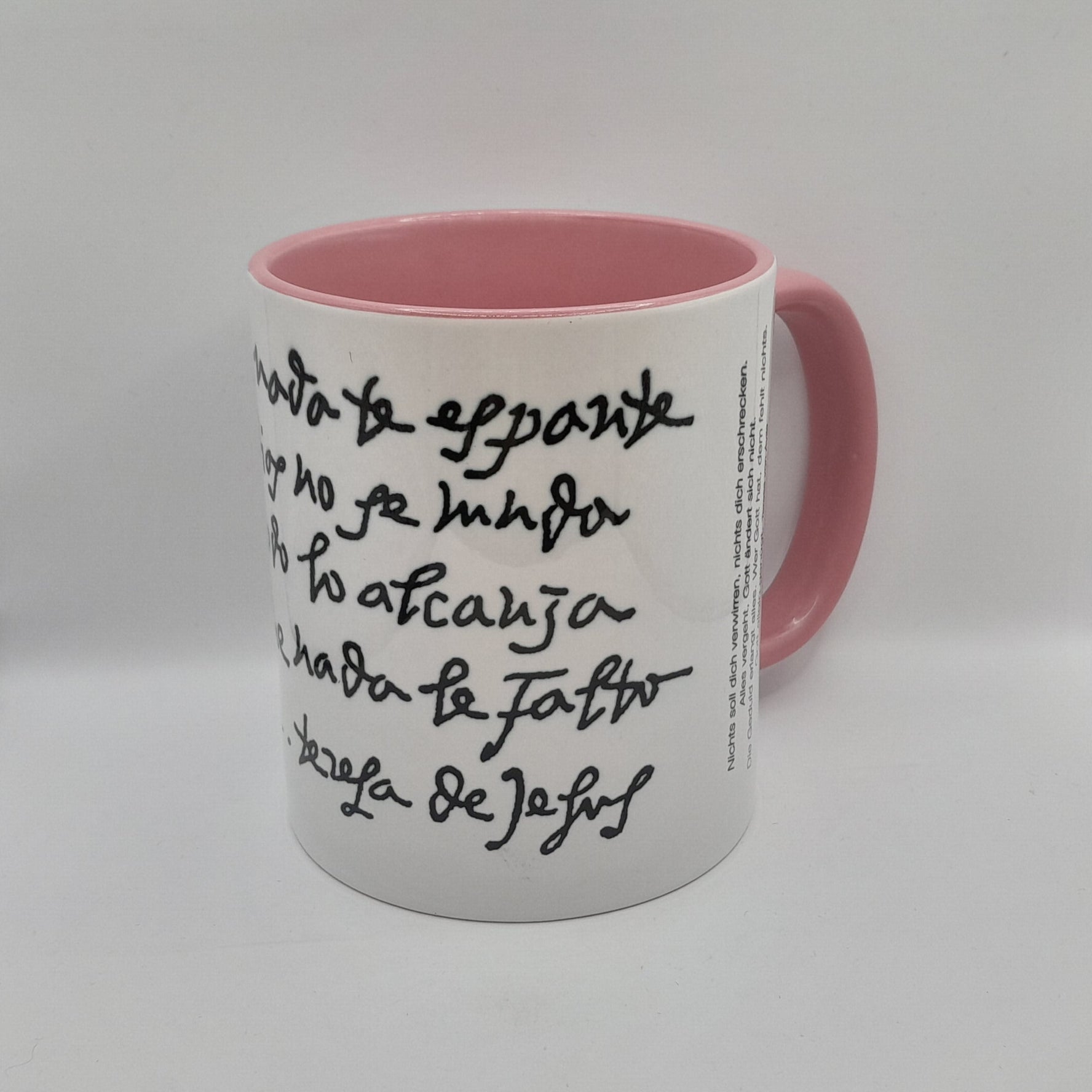 Kaffeetasse "Teresa von Ávila", rosa