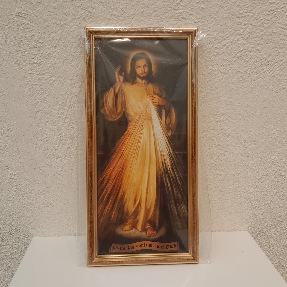 Bild Barmherziger Jesus - gerahmt