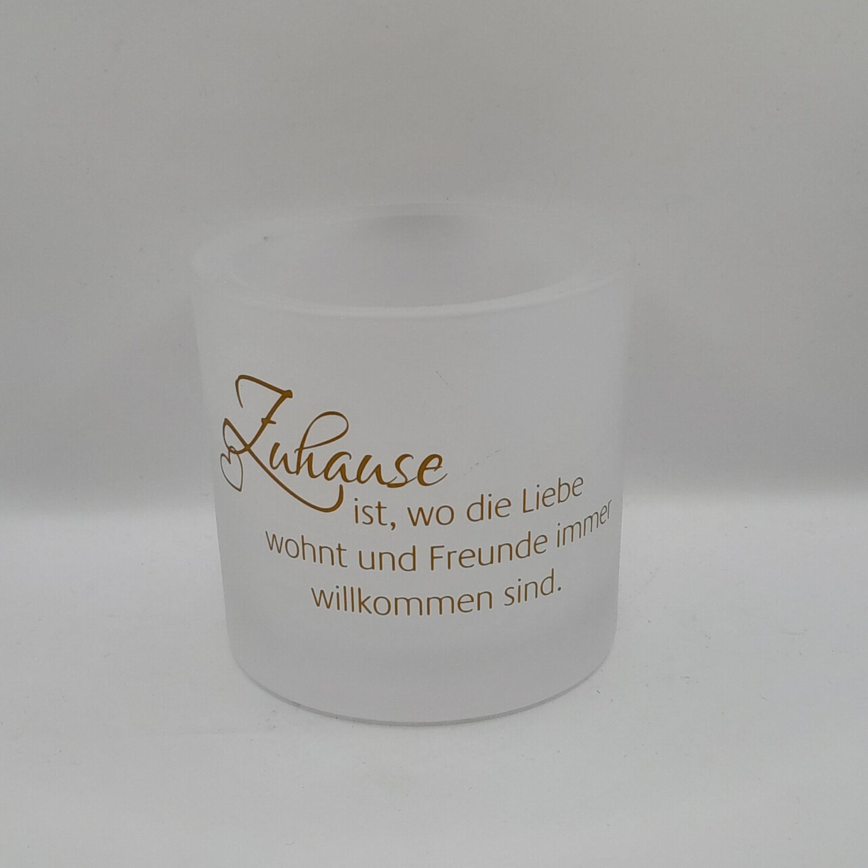 Lichtmomente Teelichthalter "Zuhause"