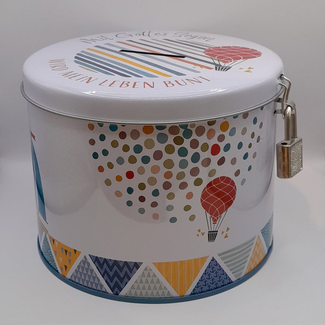 Set Porzellantasse & Spardose "Mit Gottes Segen"